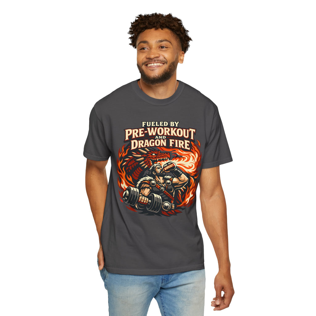 Fueled by Pre-Workout and Dragon Fire T-shirt