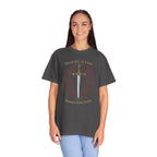Delicate in Lace Deadly with Steel T-shirt