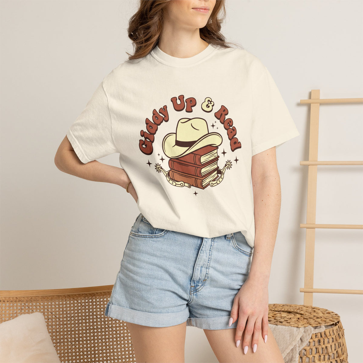 Giddy Up & Read  T-Shirt