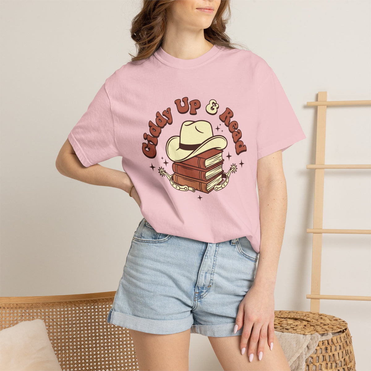 Giddy Up & Read  T-Shirt