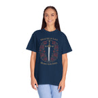 Delicate in Lace Deadly with Steel T-shirt