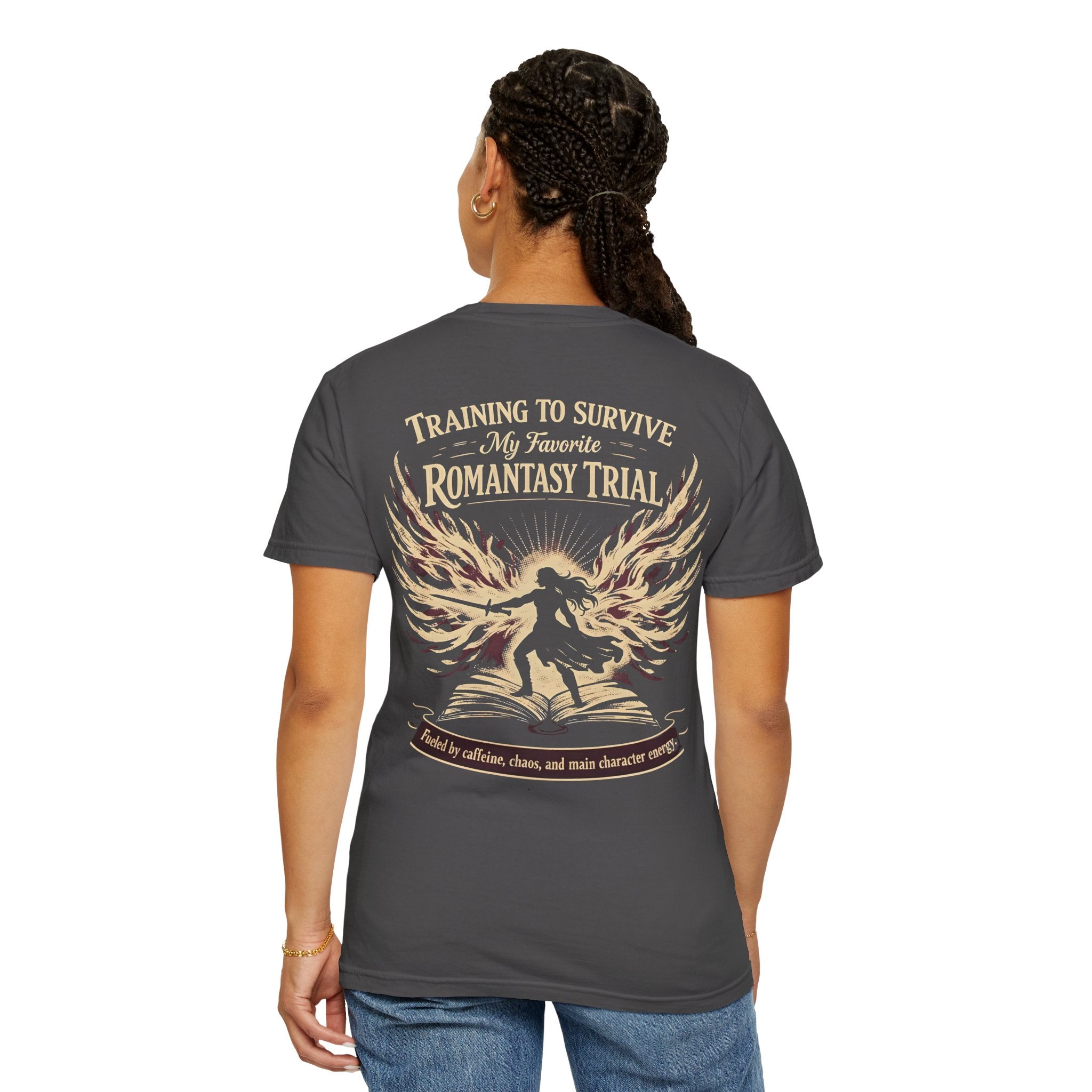 Training to Survive Romantasy Trial t-shirt