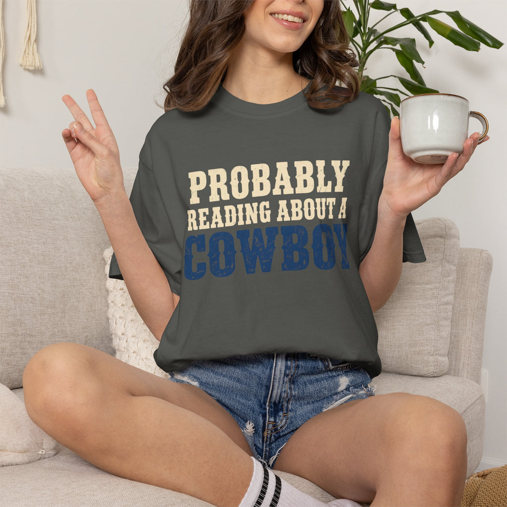 Reading About a Cowboy T-Shirt