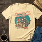 Powered by New Chapter Dopamine Raccoon T-Shirt