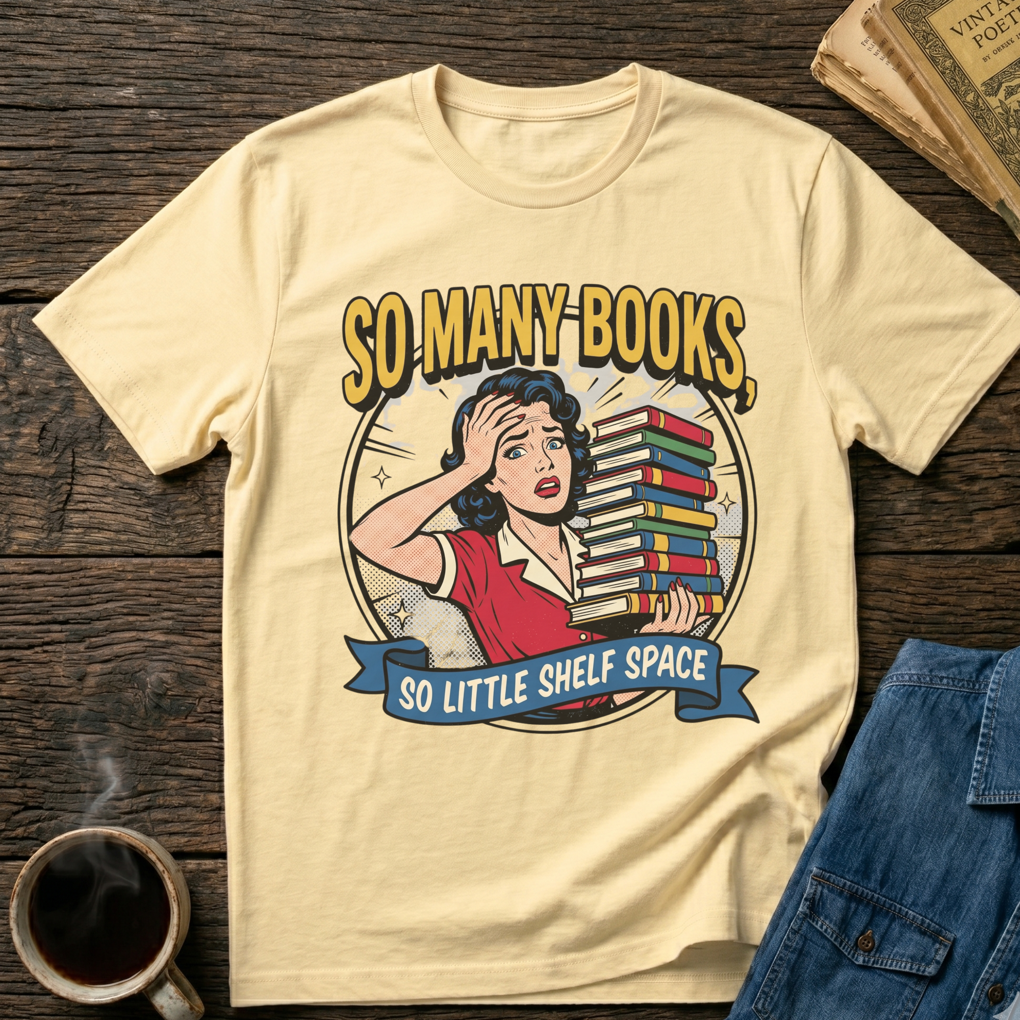 So Many Books T-shirt