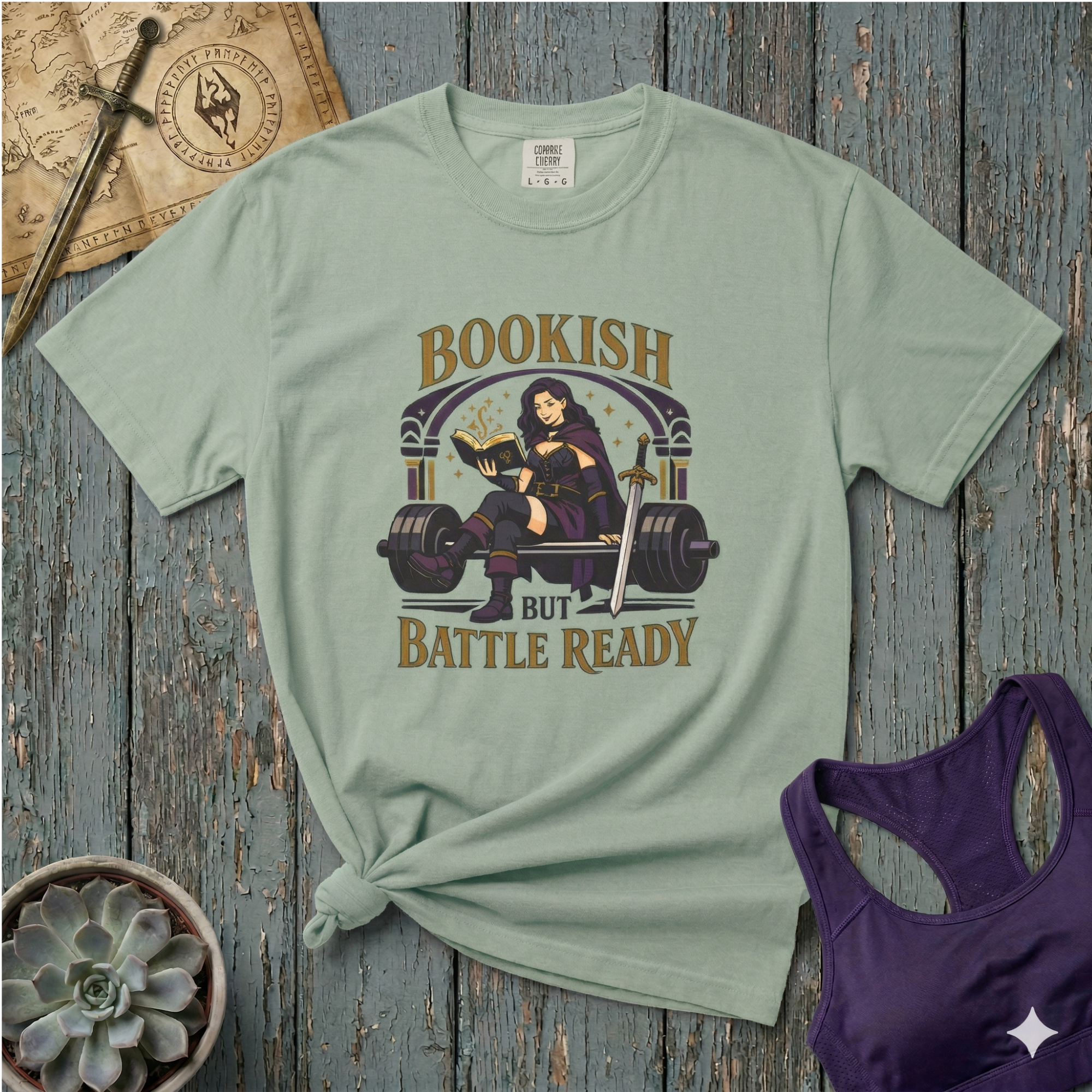 Bookish But Battle Ready T-Shirt