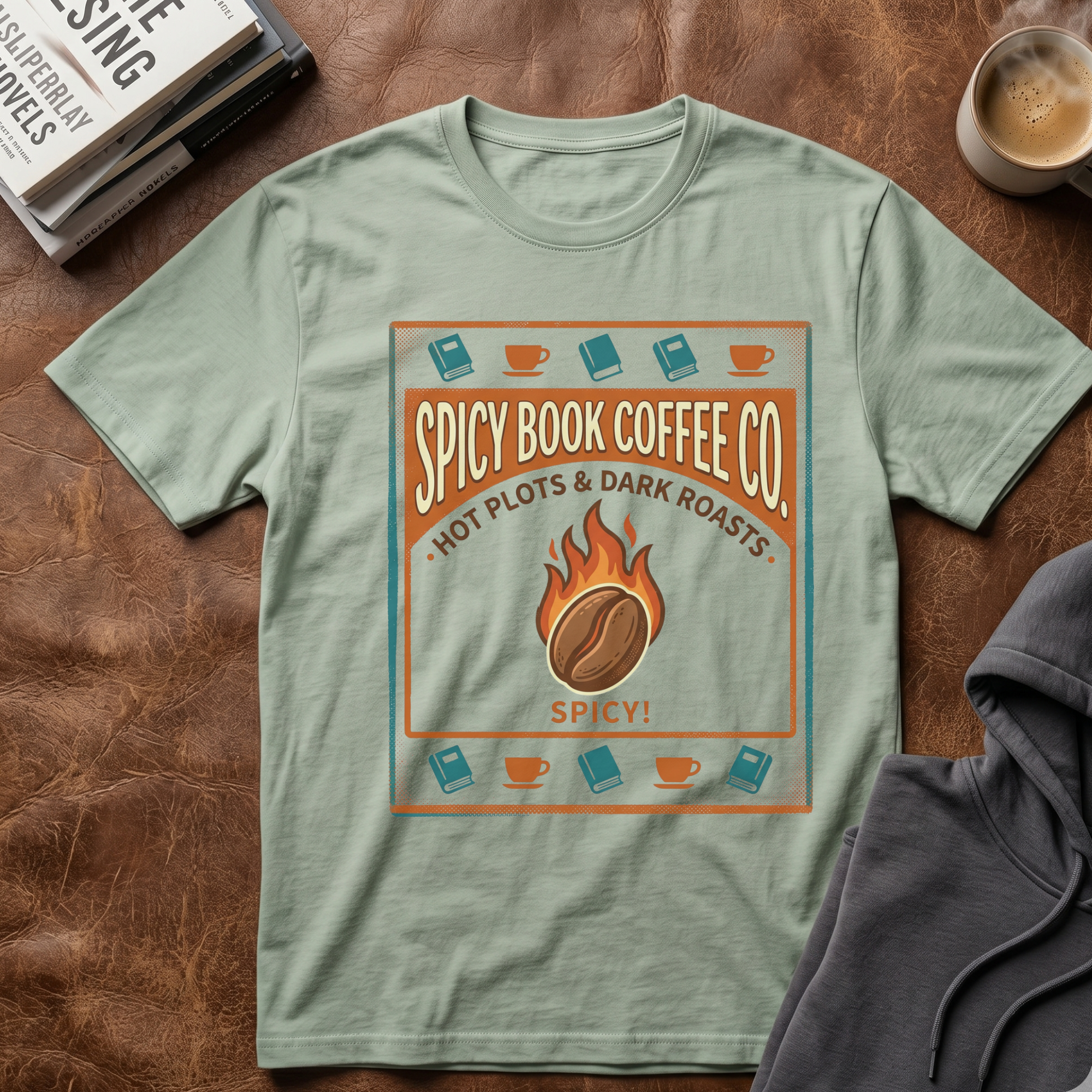Spicy Book Coffee Co. T-Shirt