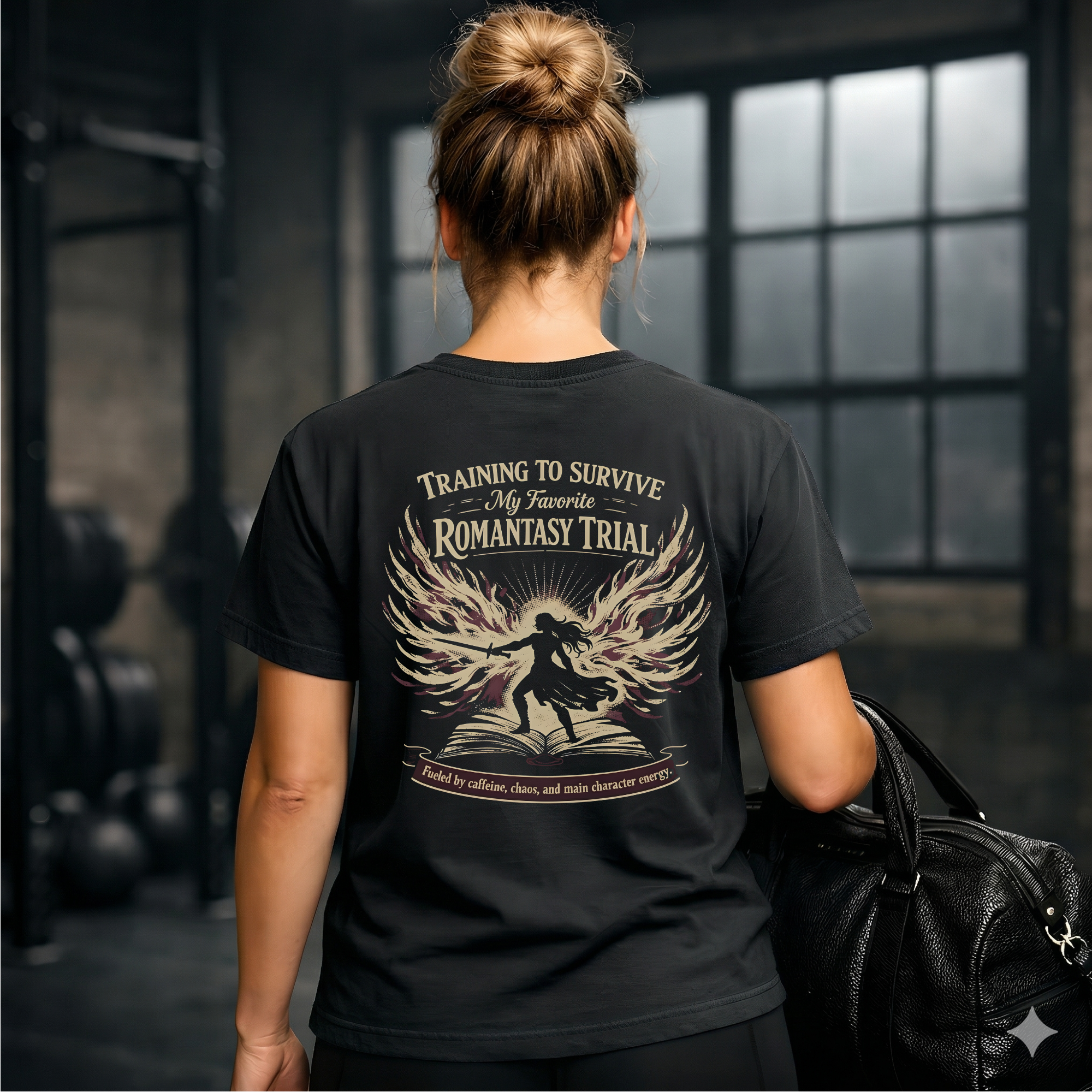 Training to Survive Romantasy Trial t-shirt
