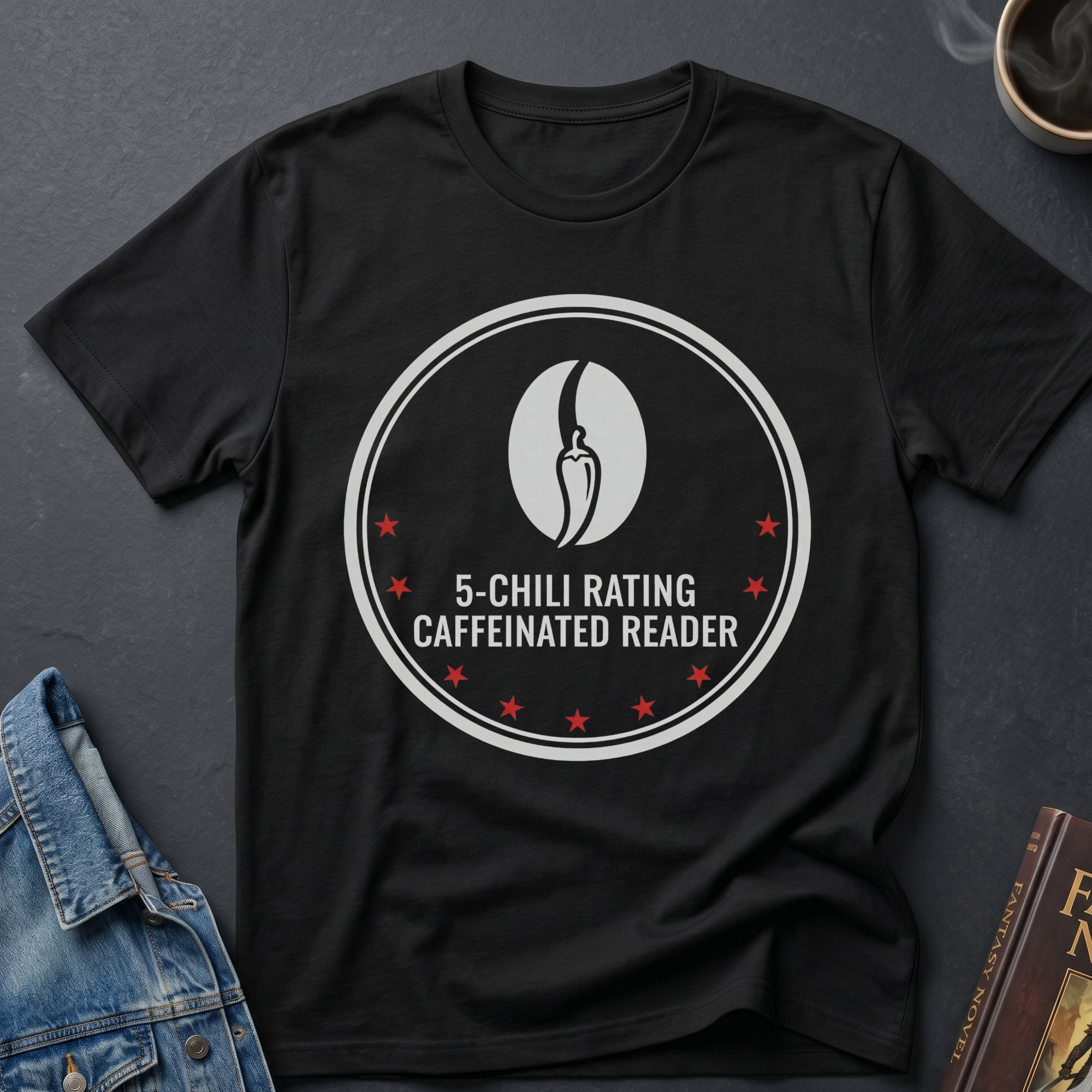 5 Chili Rating T‑Shirt