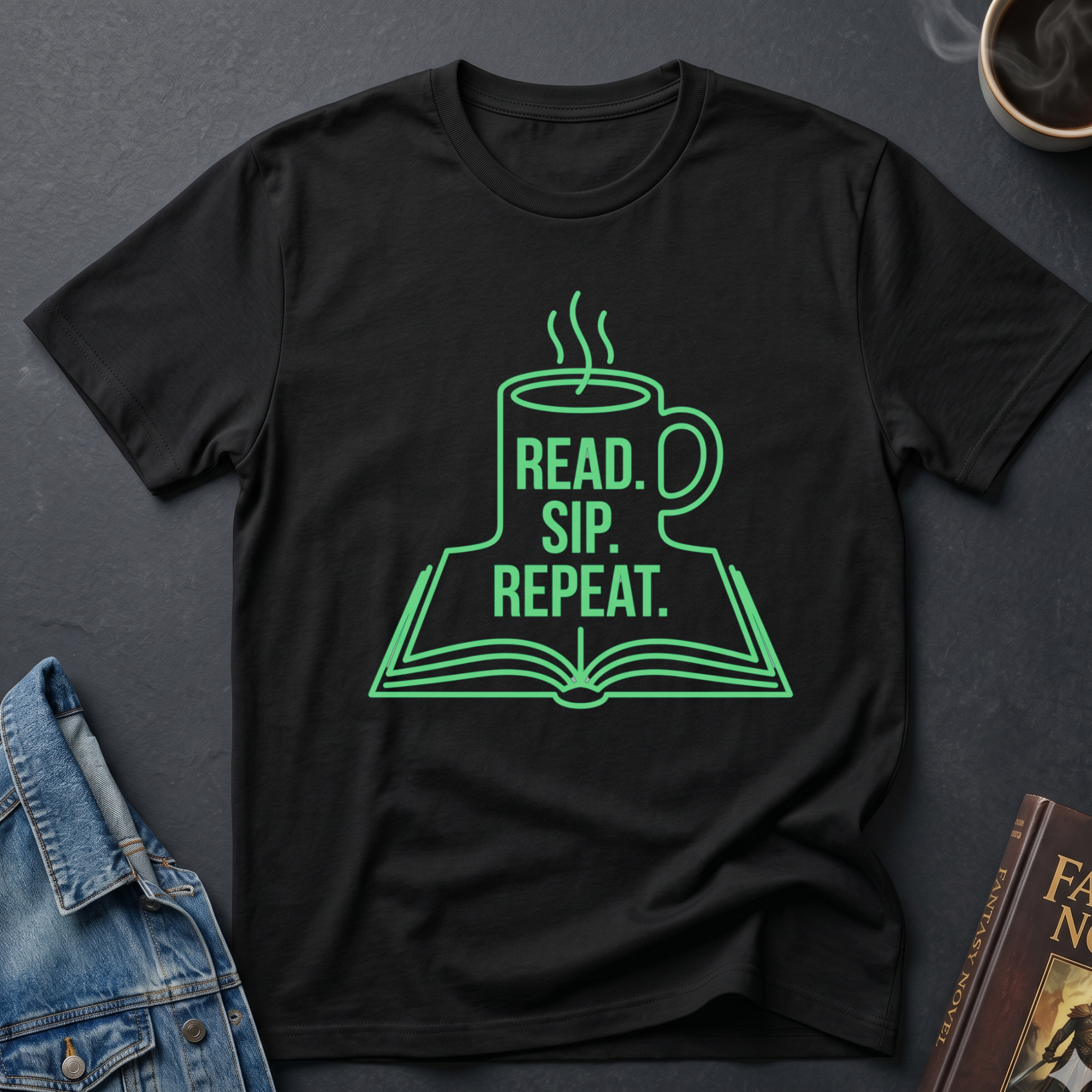 Read. Sip. Repeat. T-Shirt