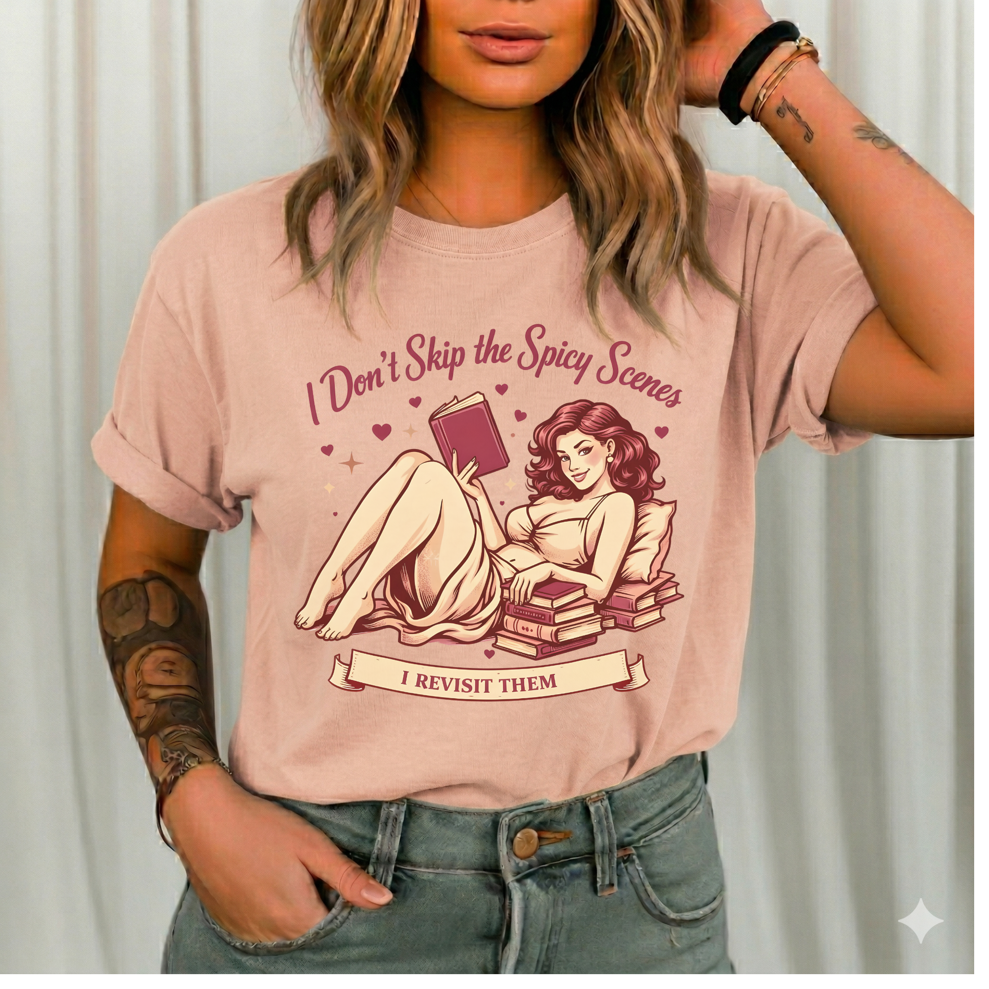 I Don't Skip Spicy Scenes T-shirt