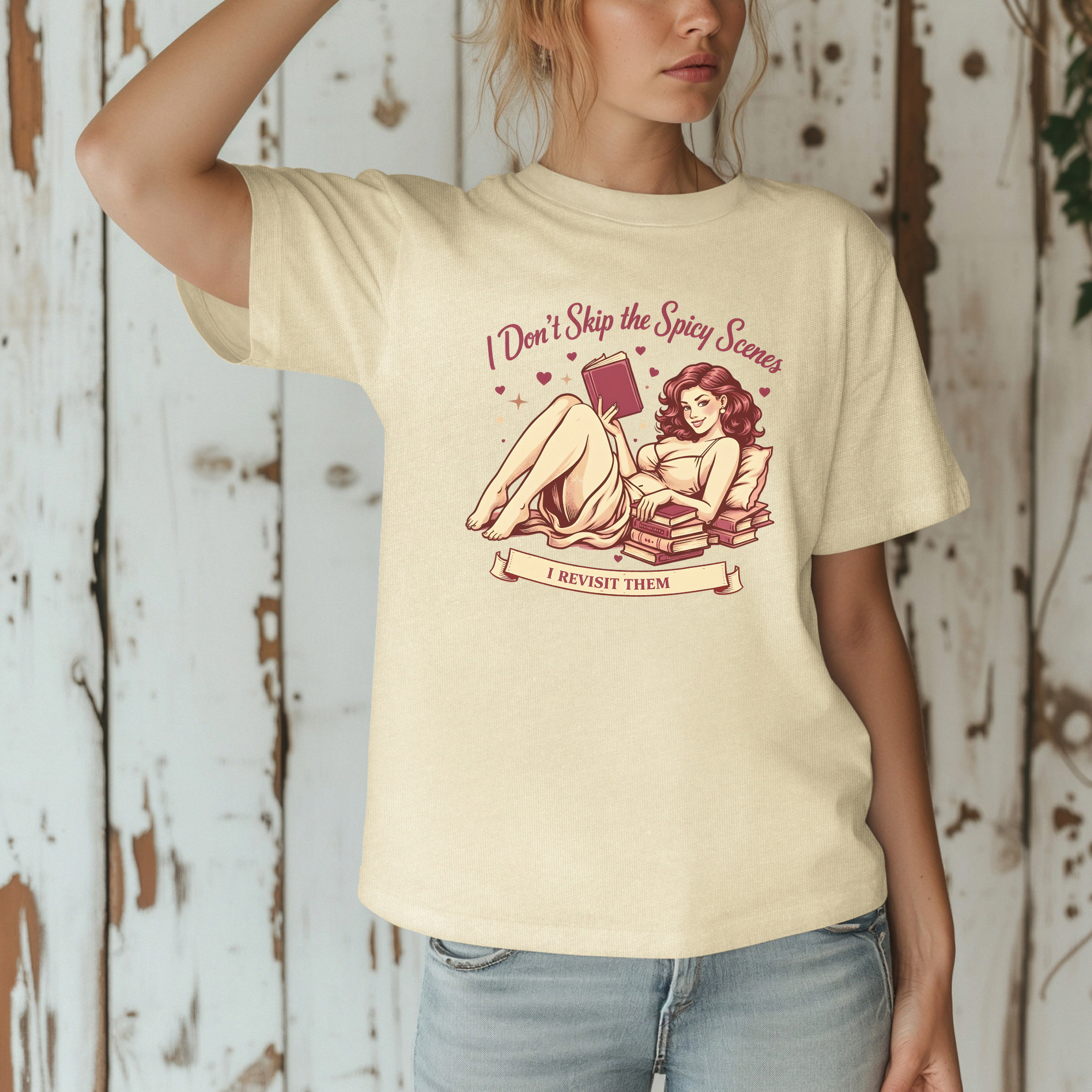 I Don't Skip Spicy Scenes T-shirt