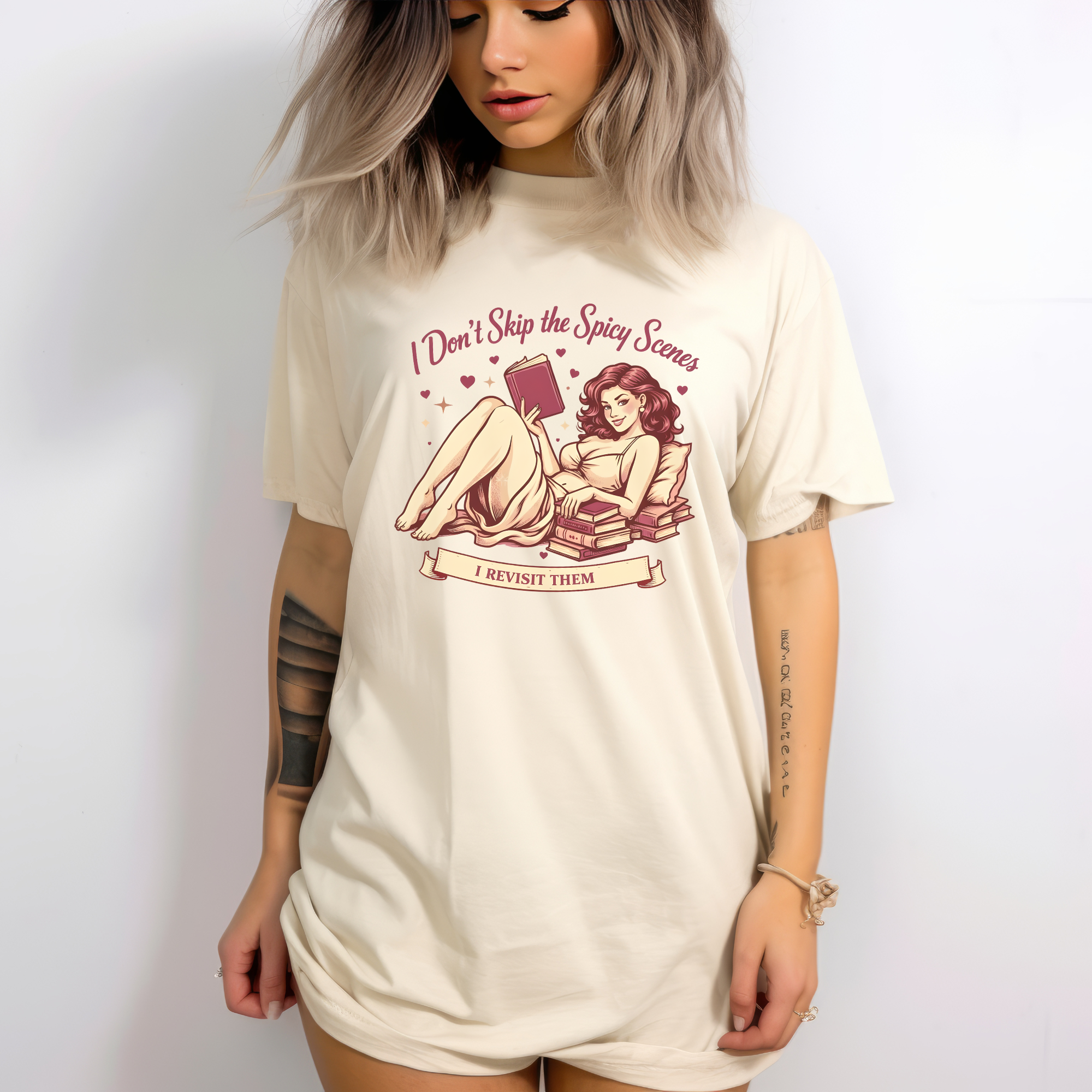 I Don't Skip Spicy Scenes T-shirt