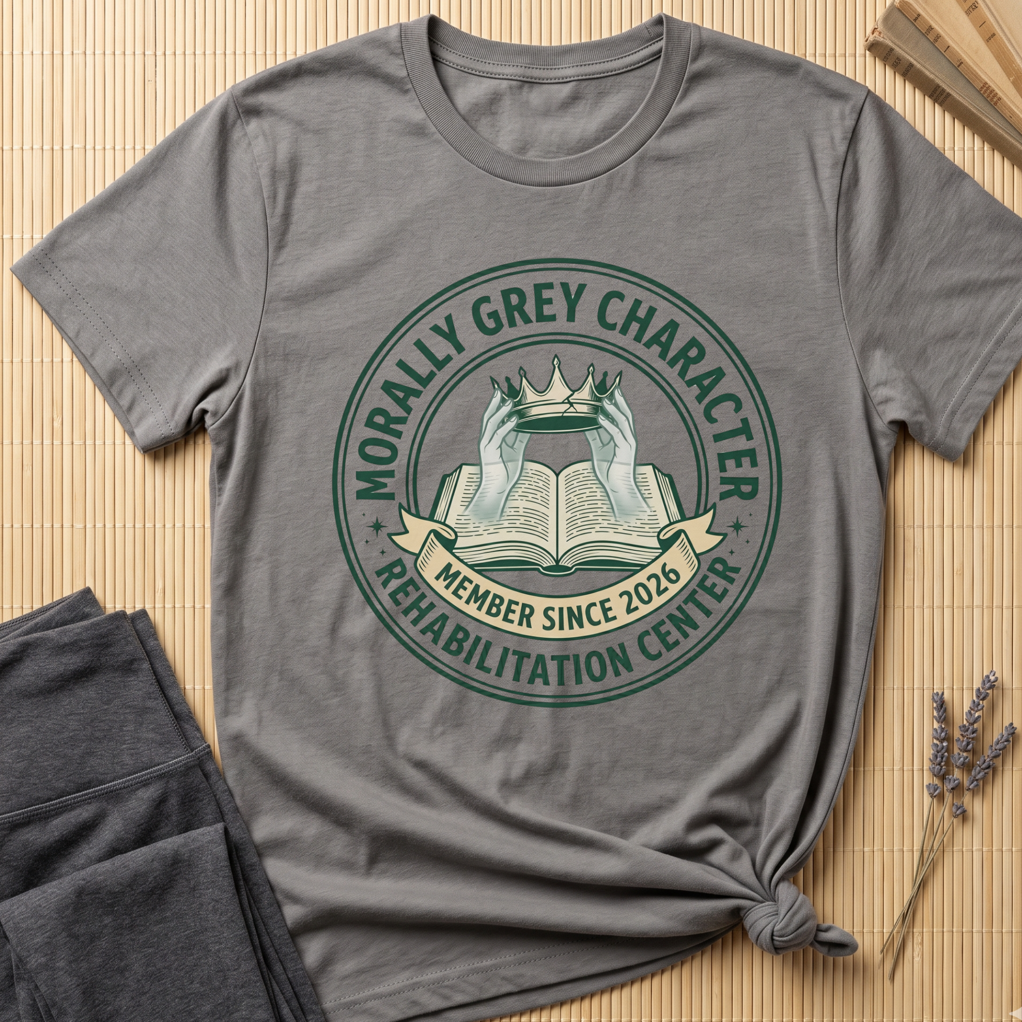 Morally Grey Character Rehab Center T-Shirt
