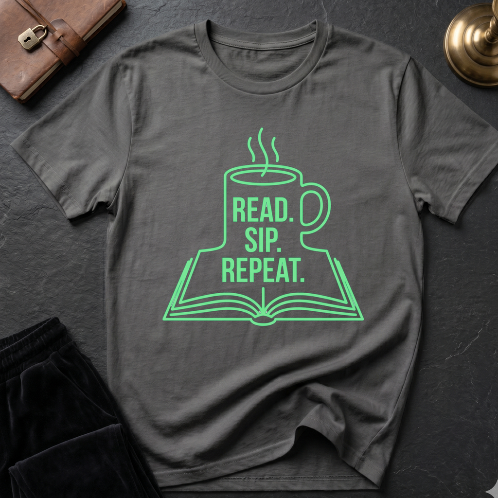 Read. Sip. Repeat. T-Shirt