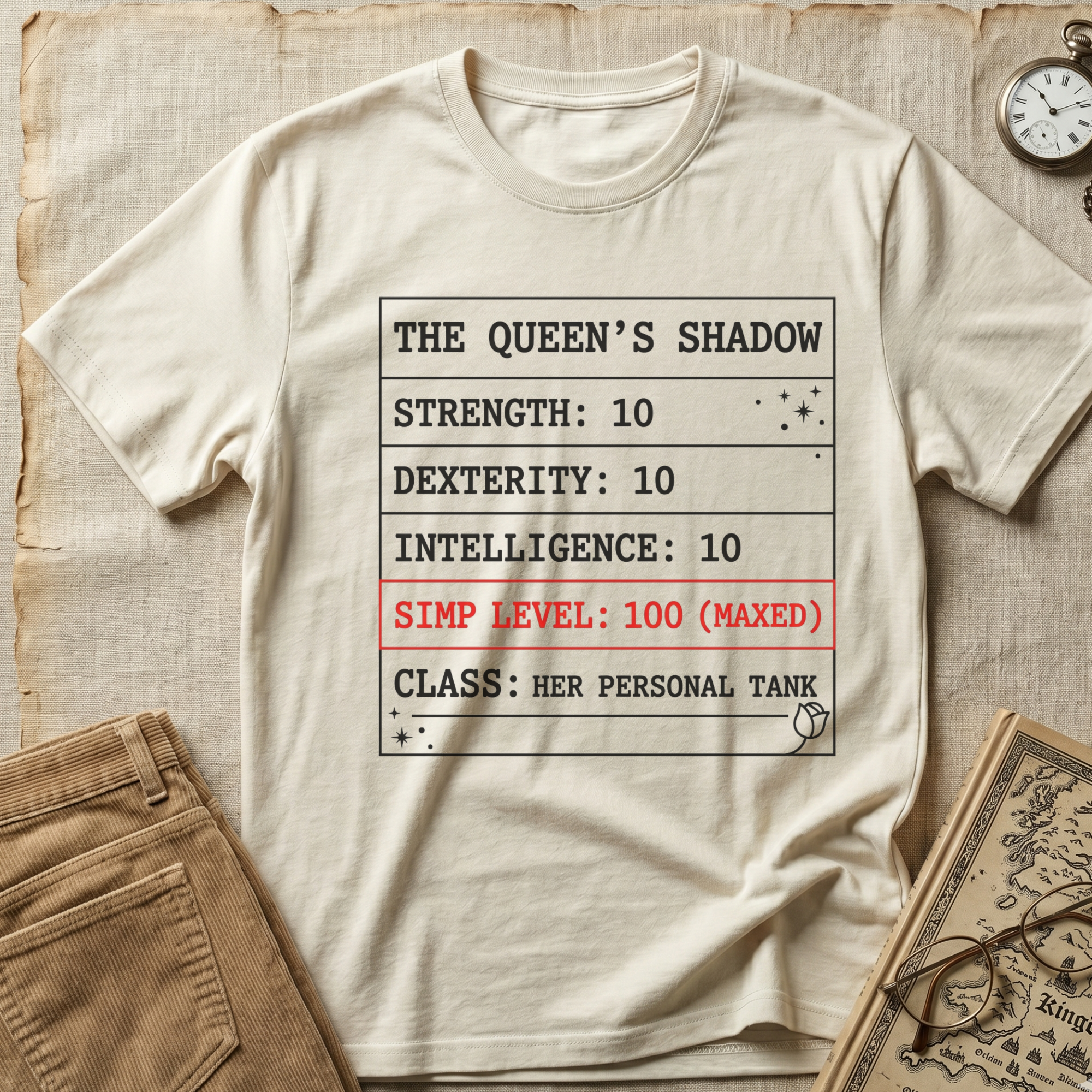 RPG Stat T-shirt