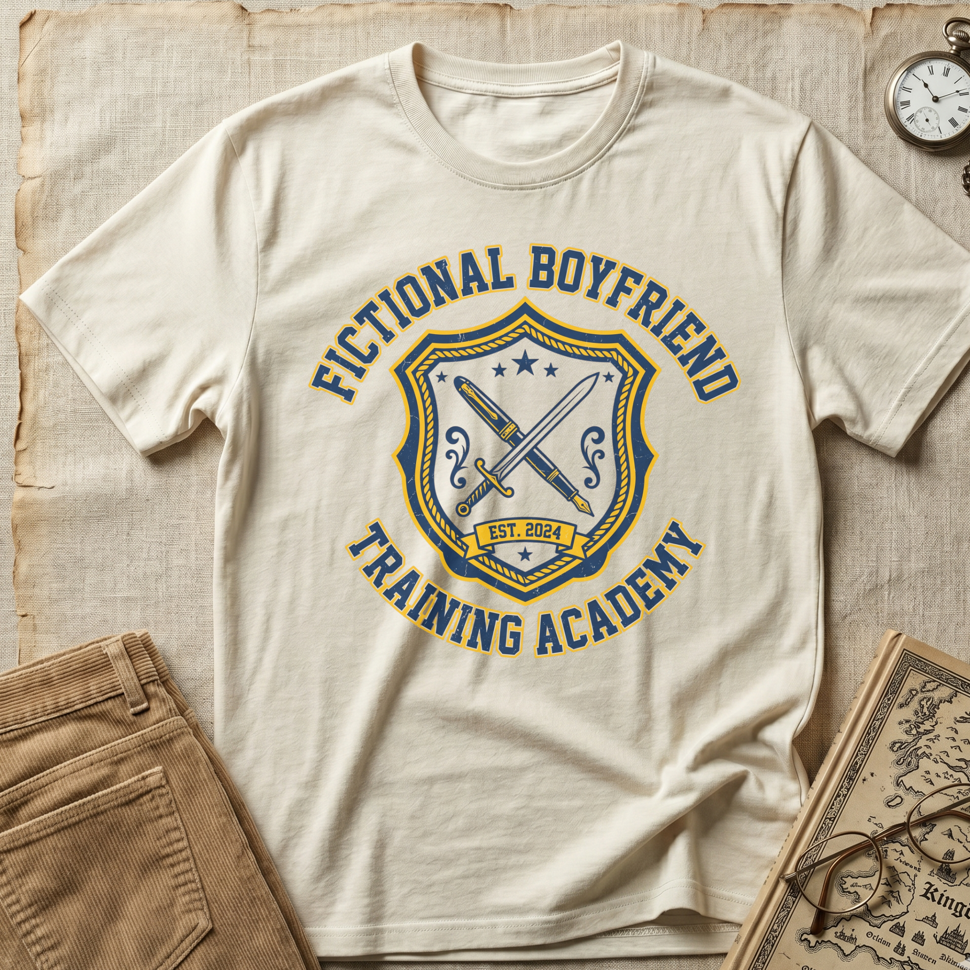 Fictional Boyfriend Training Academy T-shirt