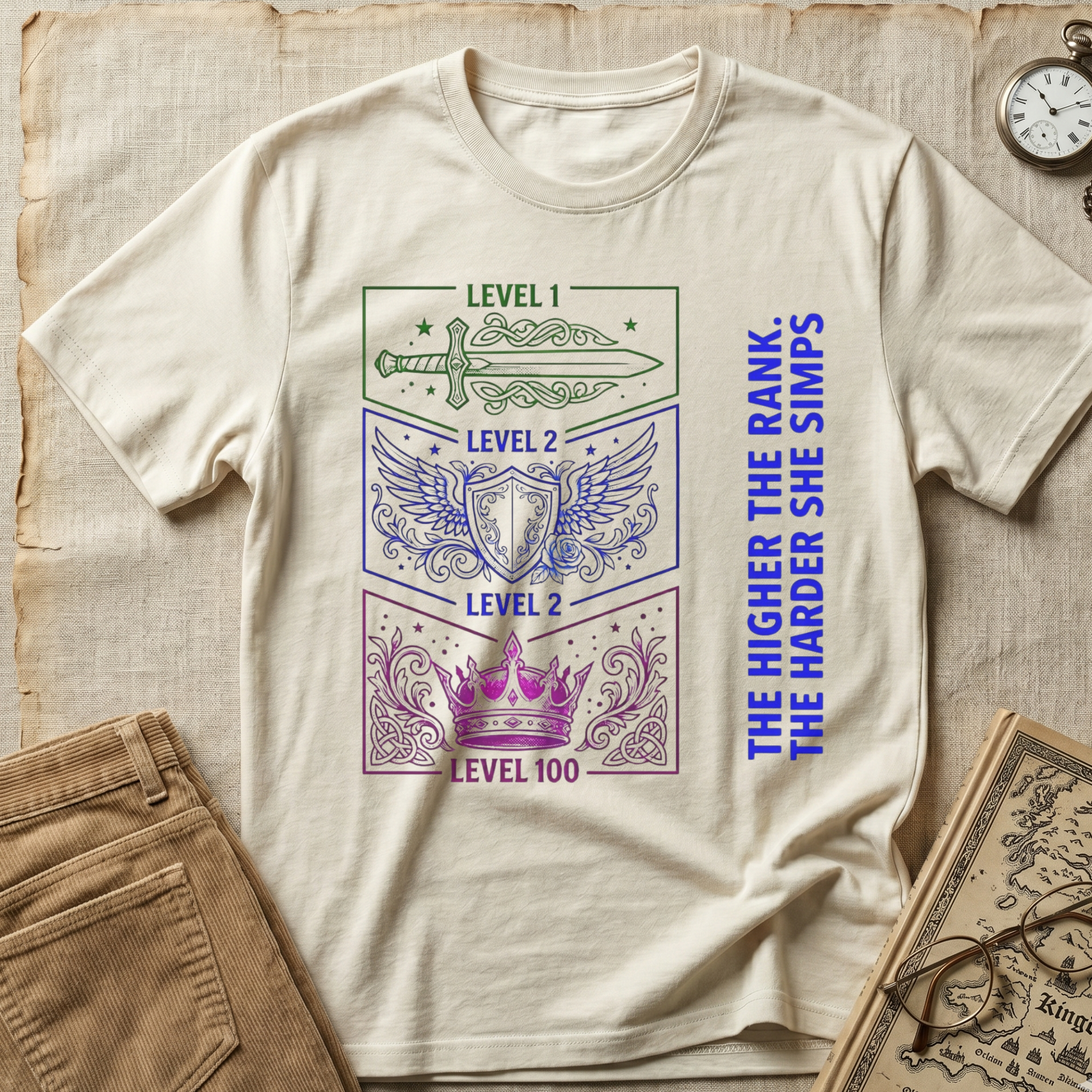 The Higher The Rank T-shirt