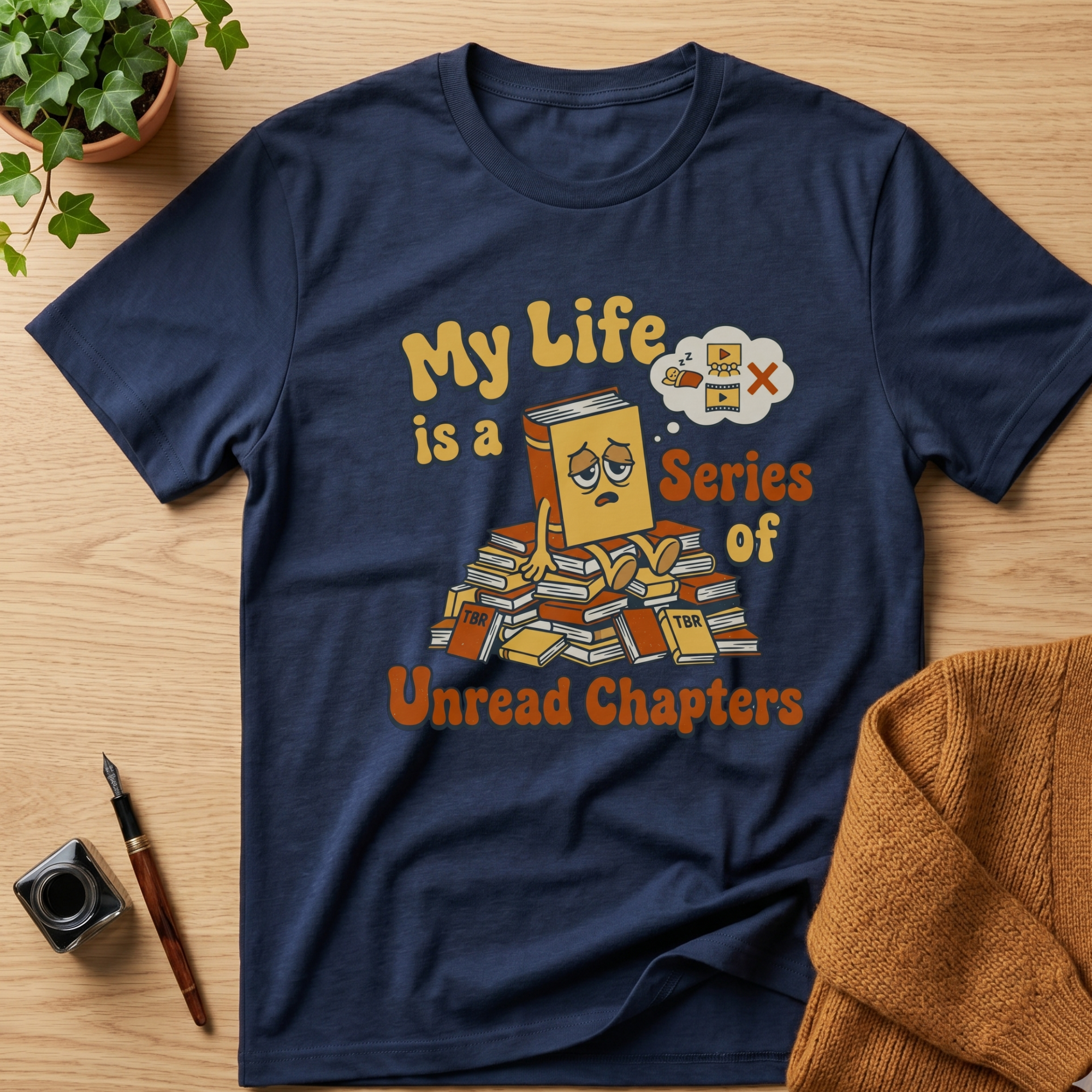 My Life Is a Series of Unread Chapters T-shirt