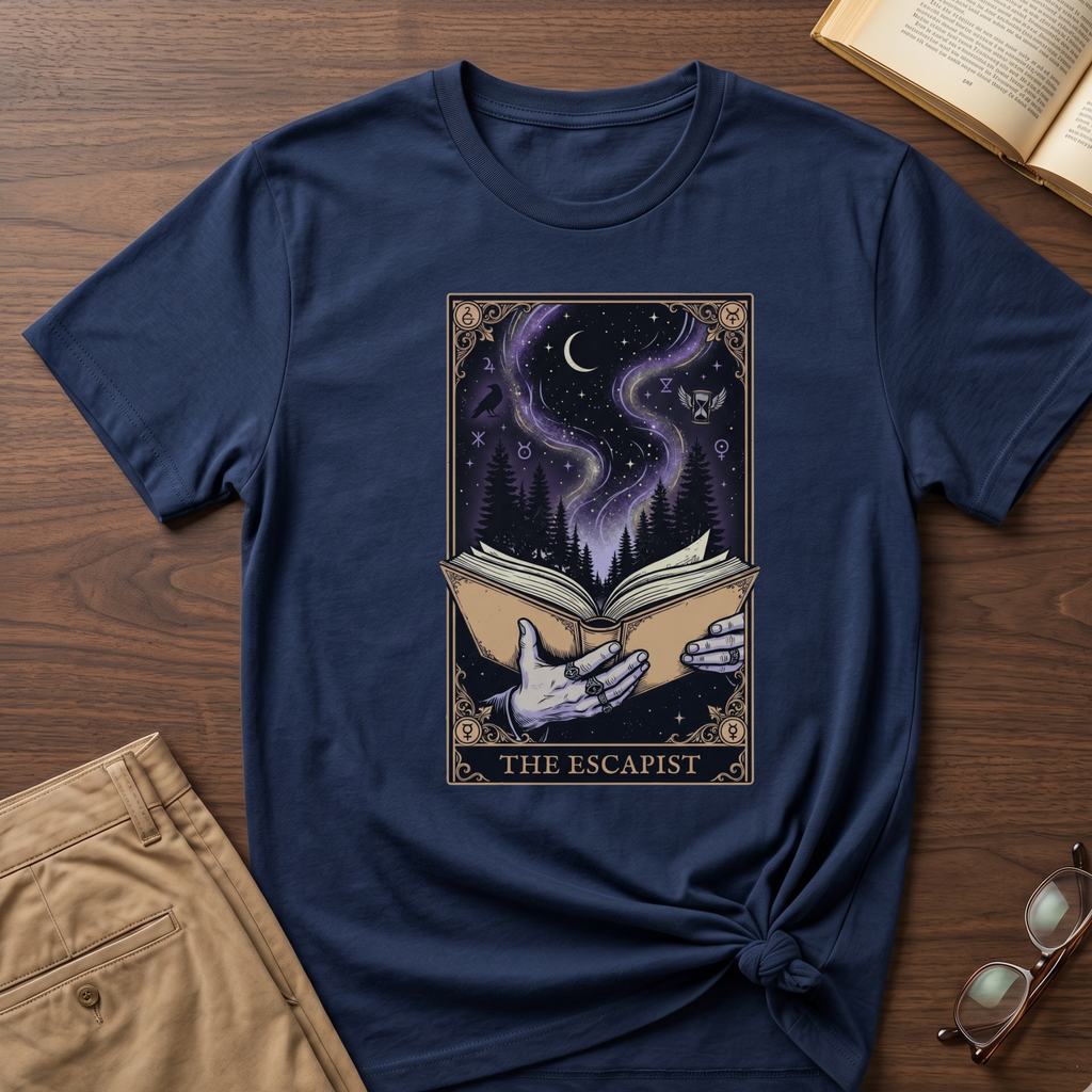 The Escapist Book Tarot T-Shirt