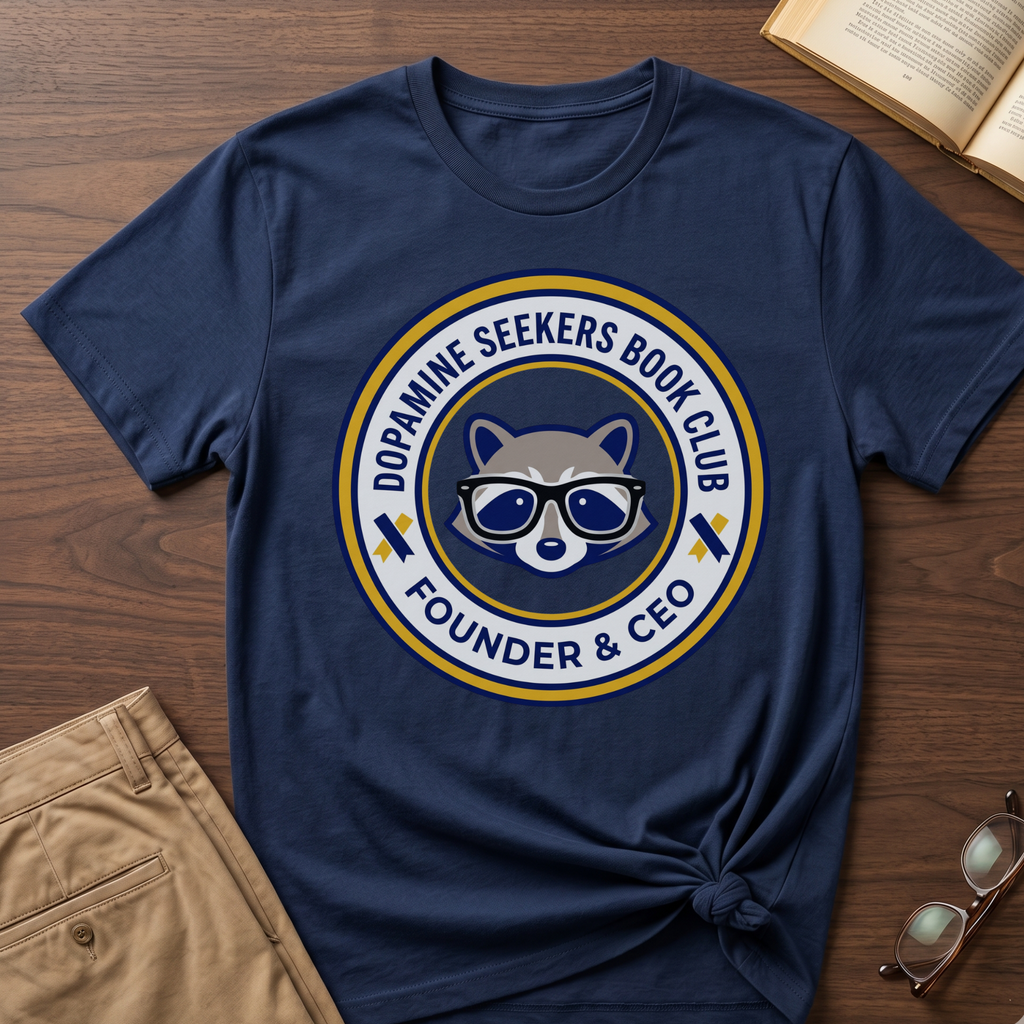 Dopamine Seekers Book Club T-Shirt