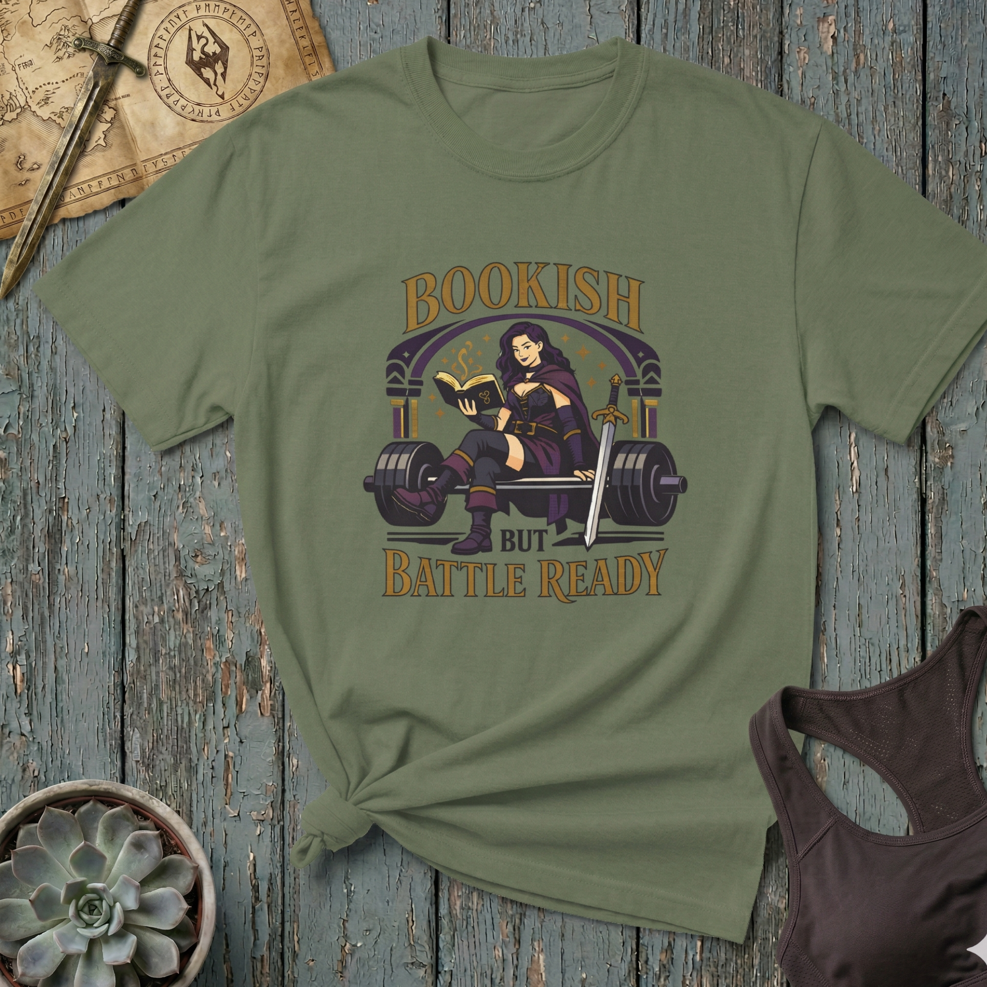 Bookish But Battle Ready T-Shirt