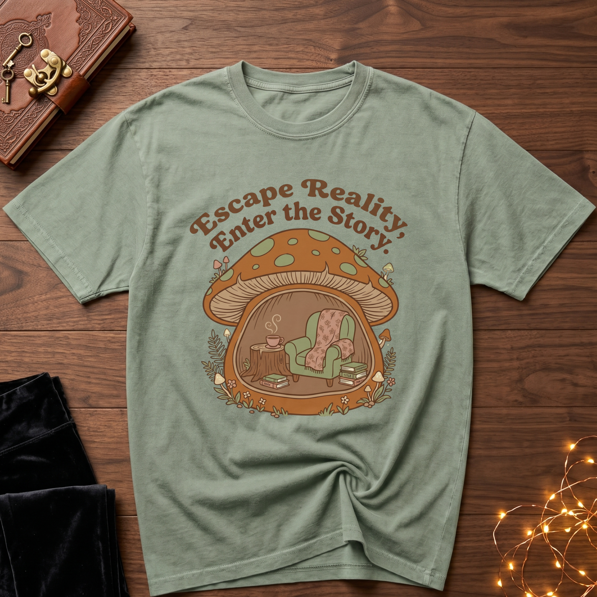 Escape Reality Mushroom T-Shirt