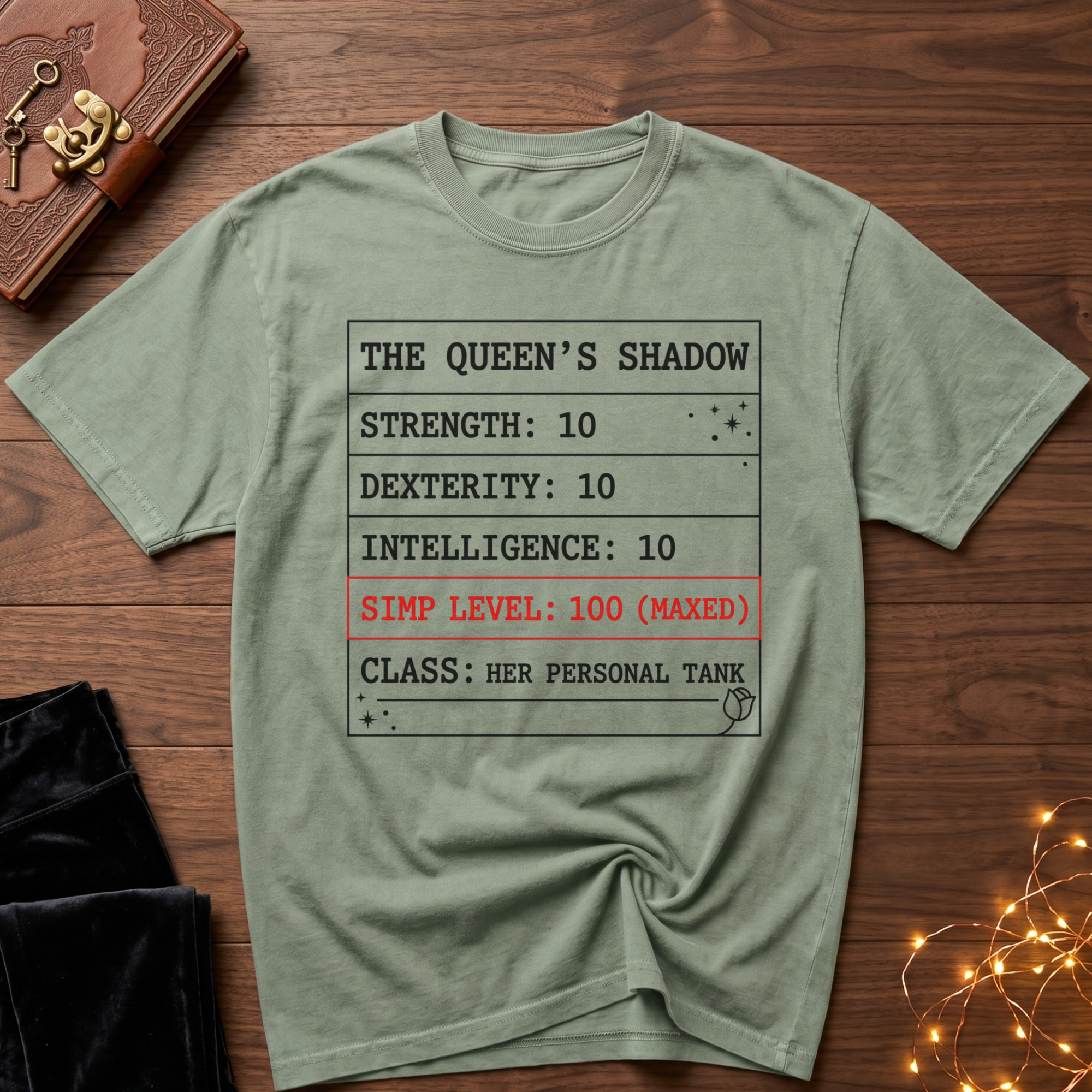 RPG Stat T-shirt