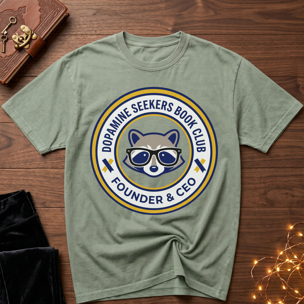 Dopamine Seekers Book Club T-Shirt