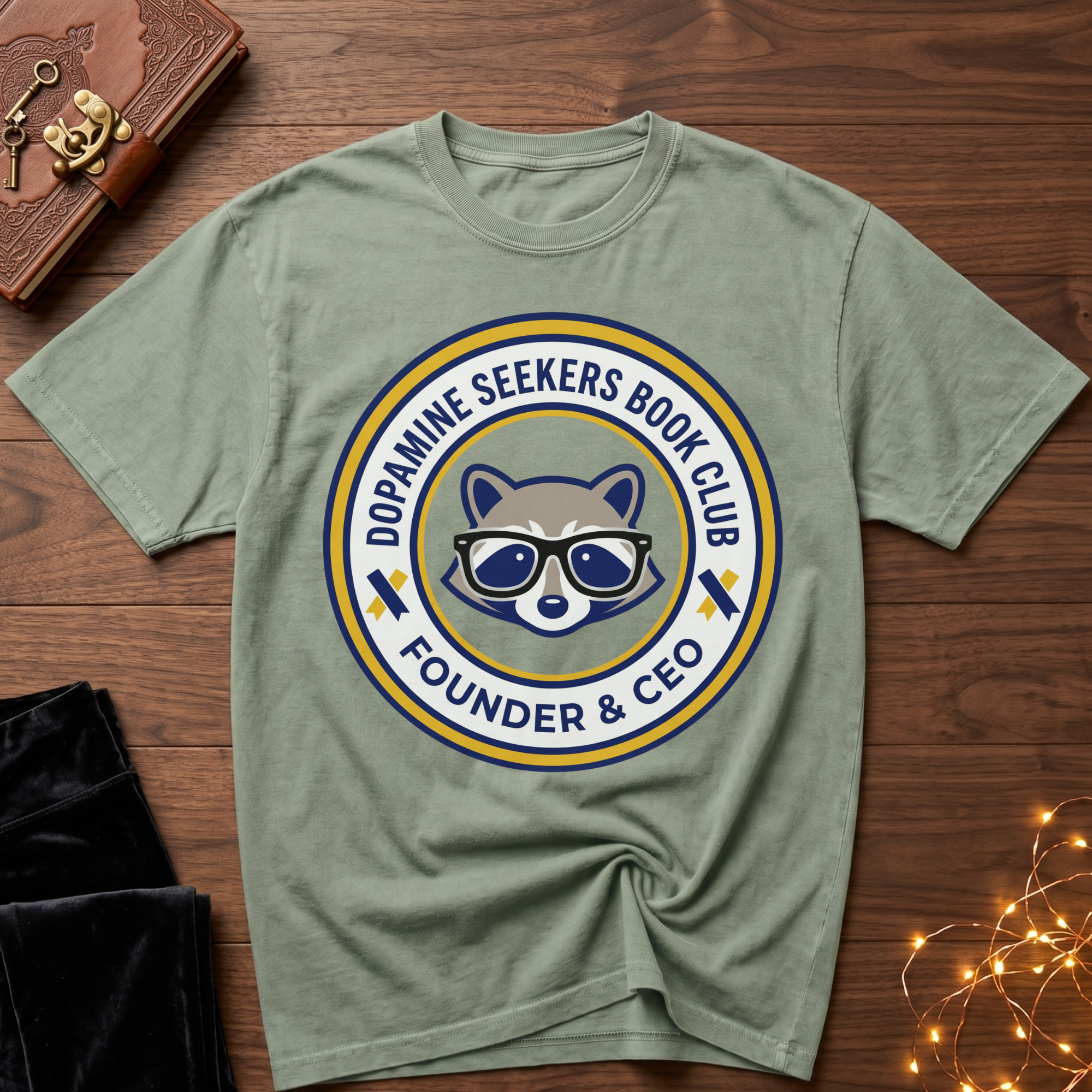 Dopamine Seekers Book Club T-Shirt