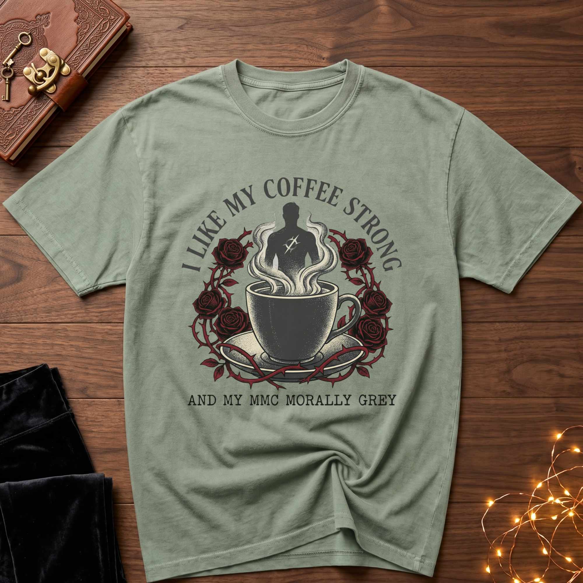 Coffee & Morally Grey T-Shirt
