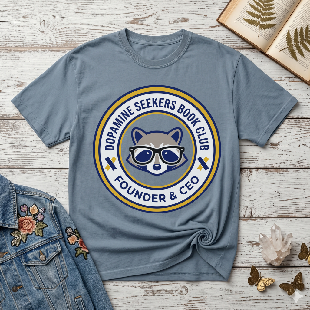 Dopamine Seekers Book Club T-Shirt