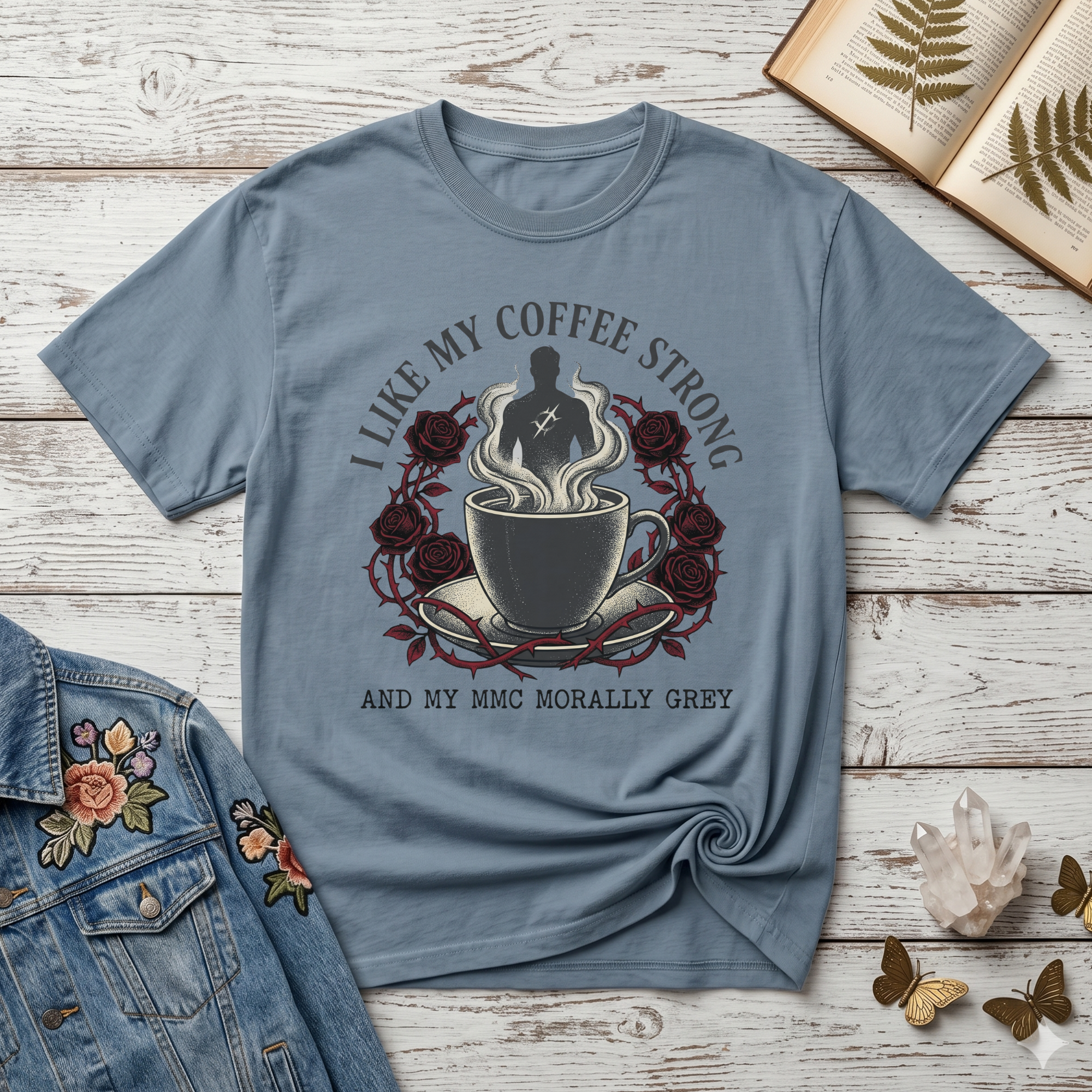 Coffee & Morally Grey T-Shirt