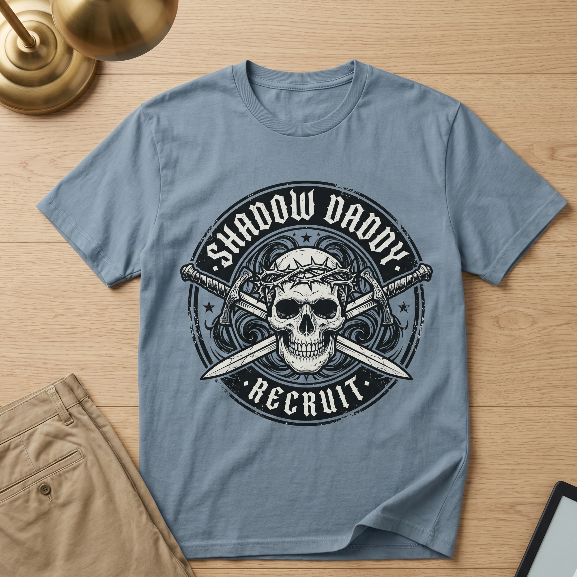 Shadow Daddy Recruit Skull T-Shirt