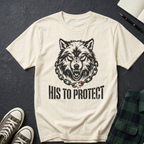 Wolf His to Protect T‑Shirt