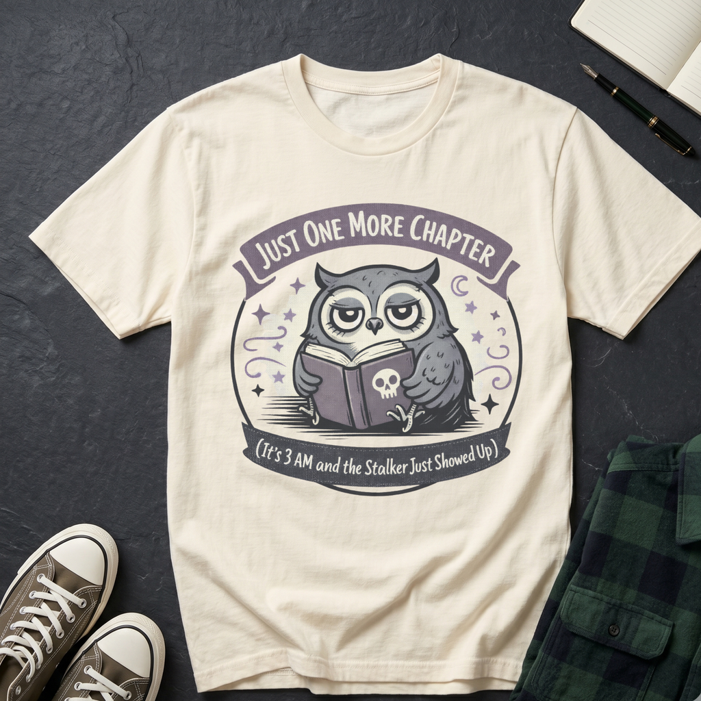 Owl Reading T-Shirt