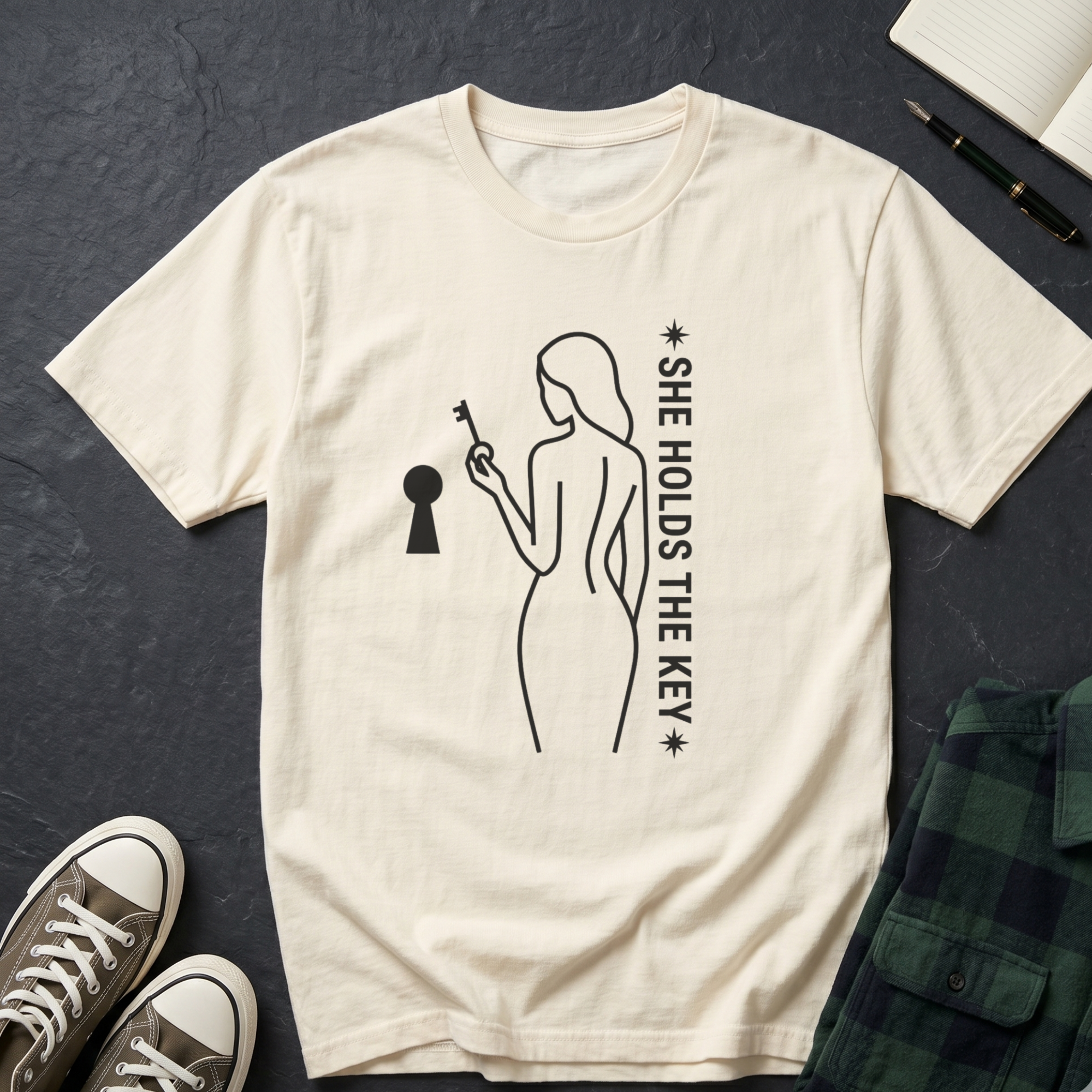 She Holds the Key T-Shirt