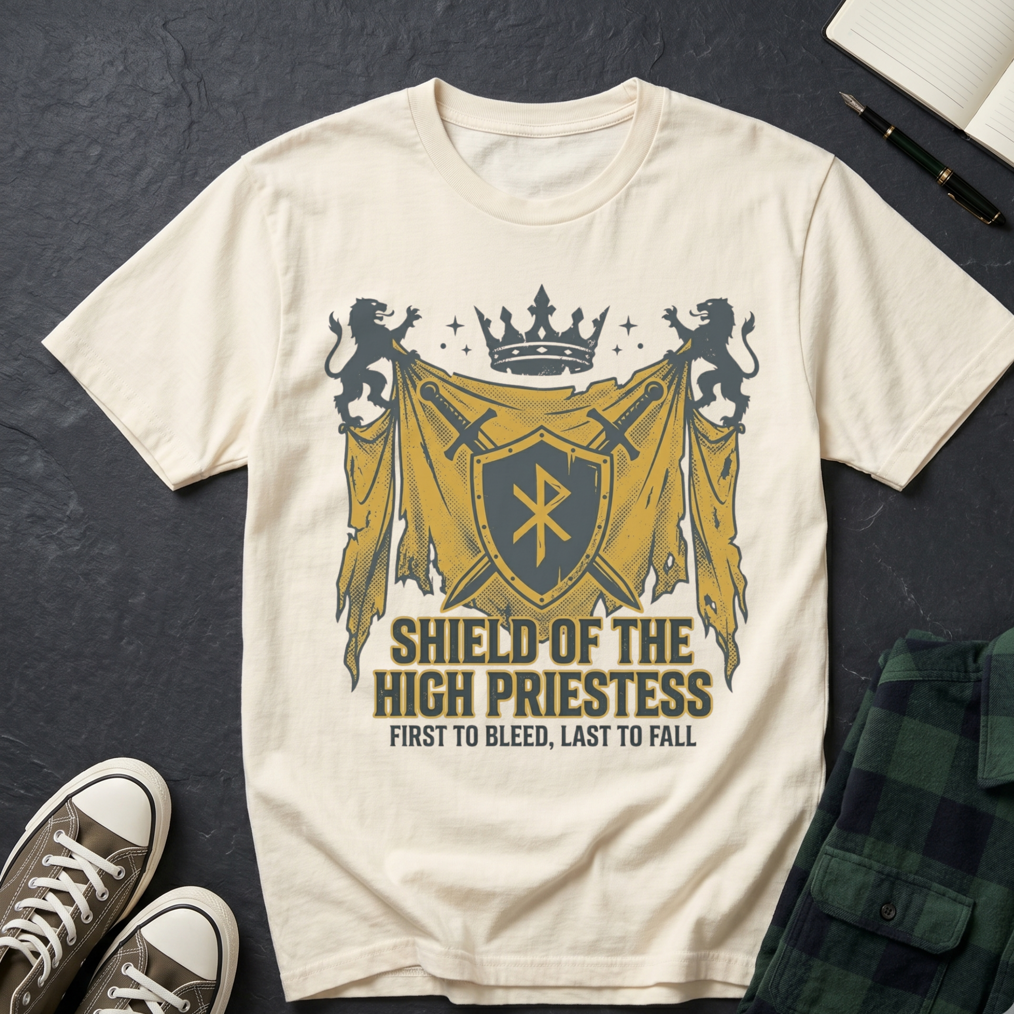 Shield of the High Priestess T-Shirt