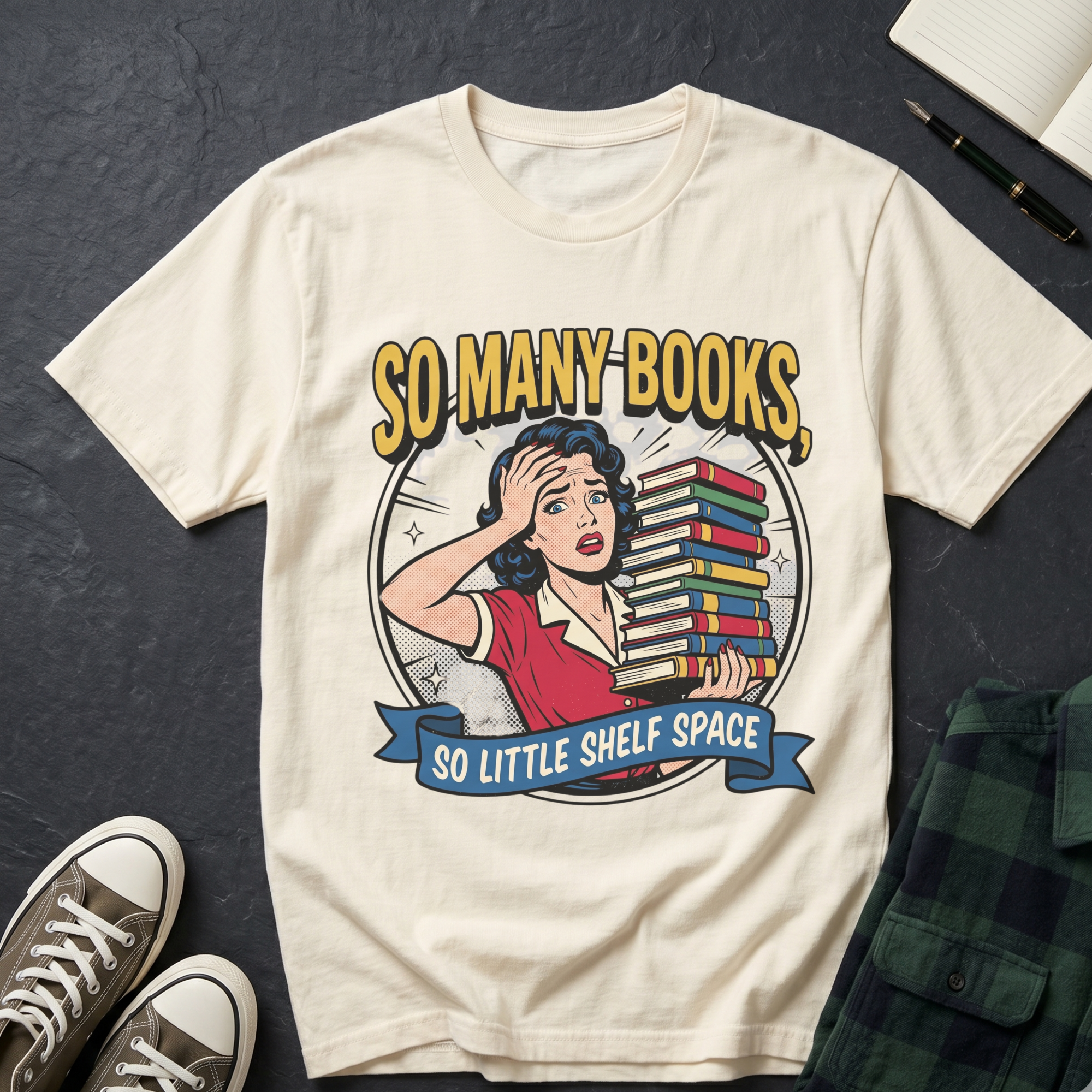 So Many Books T-shirt