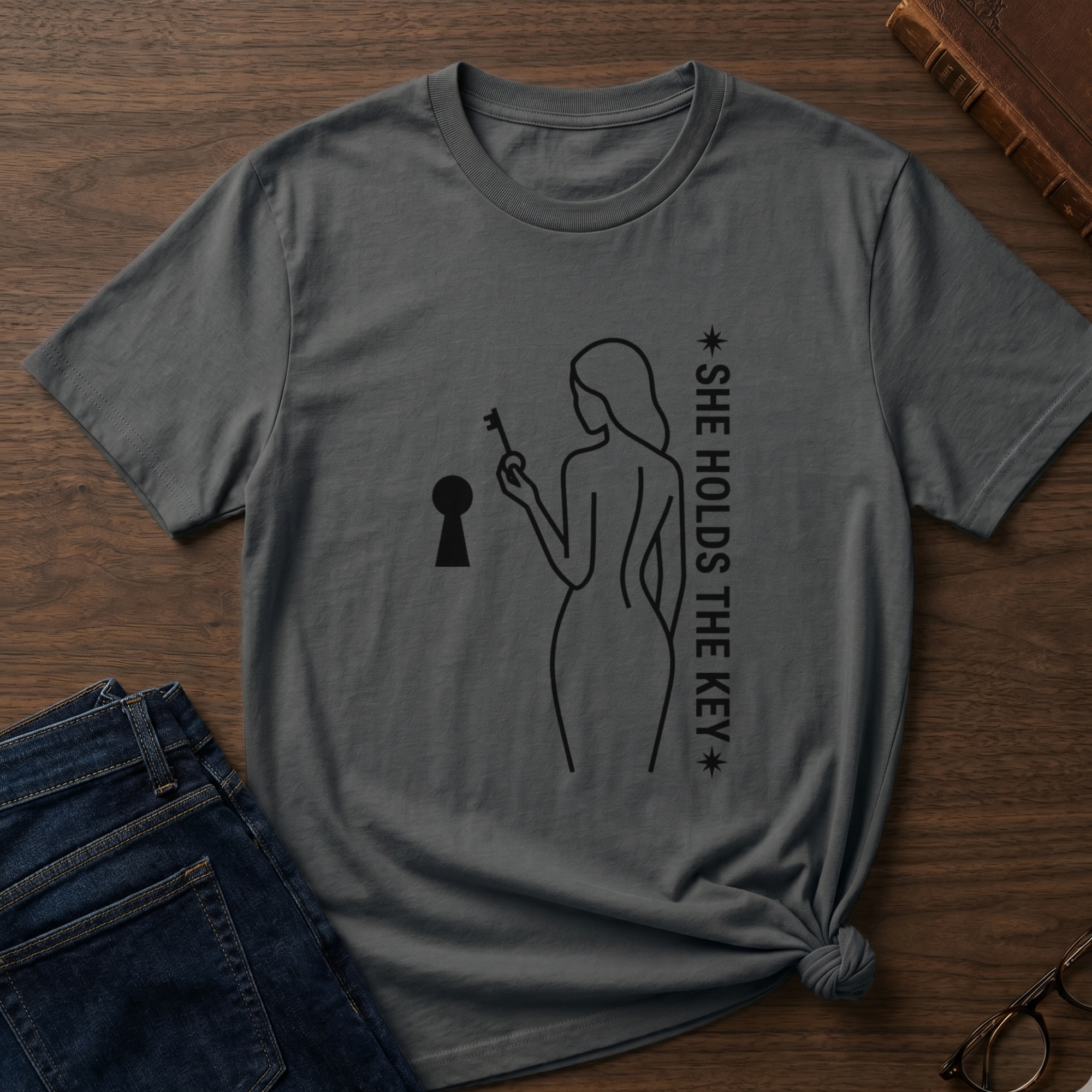 She Holds the Key T-Shirt