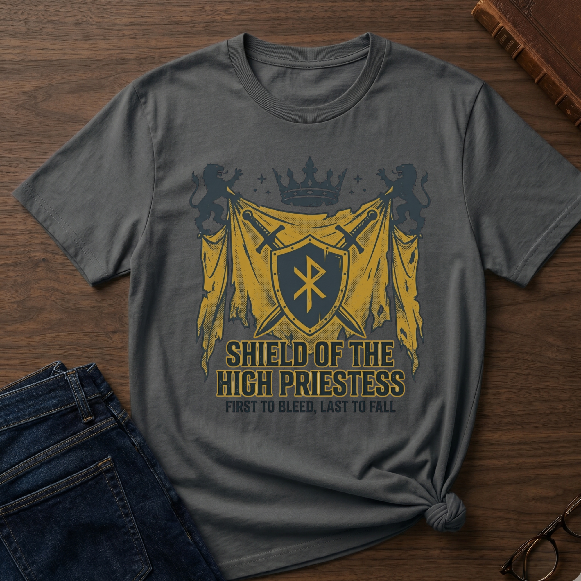 Shield of the High Priestess T-Shirt
