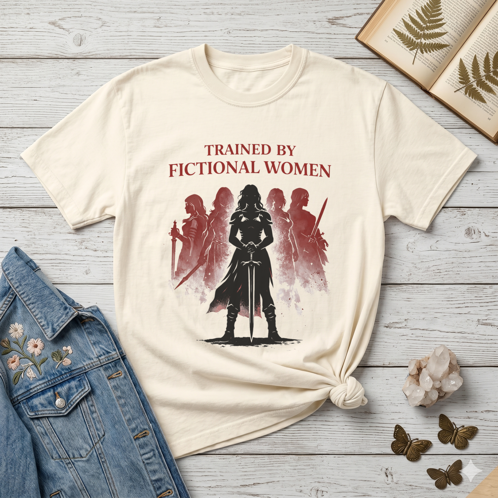 Trained By Fictional Women T-Shirt