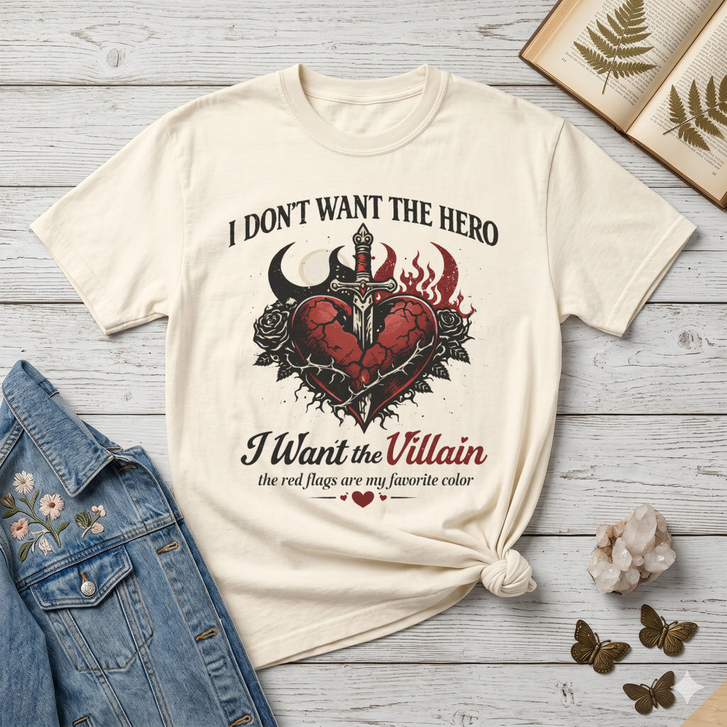 I Don't Want the Hero T-shirt