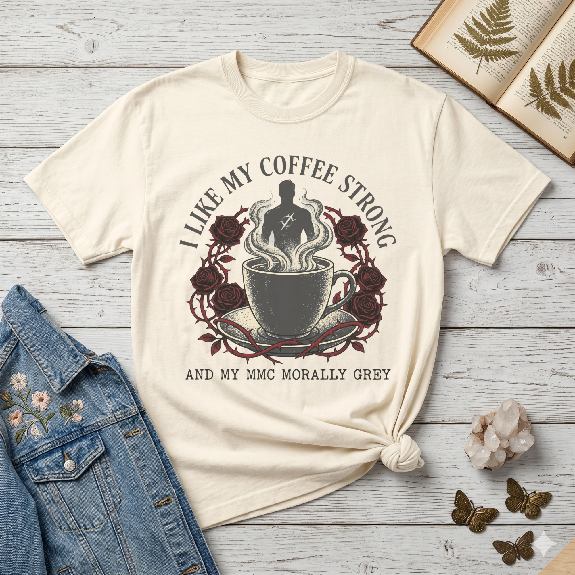 Coffee & Morally Grey T-Shirt