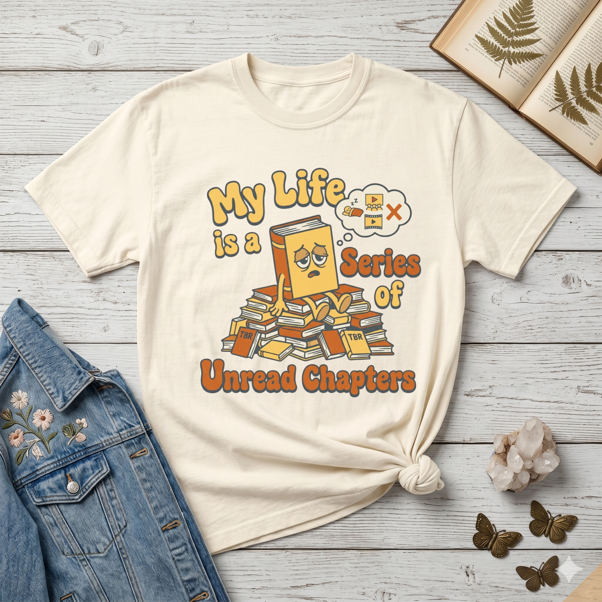 My Life Is a Series of Unread Chapters T-shirt