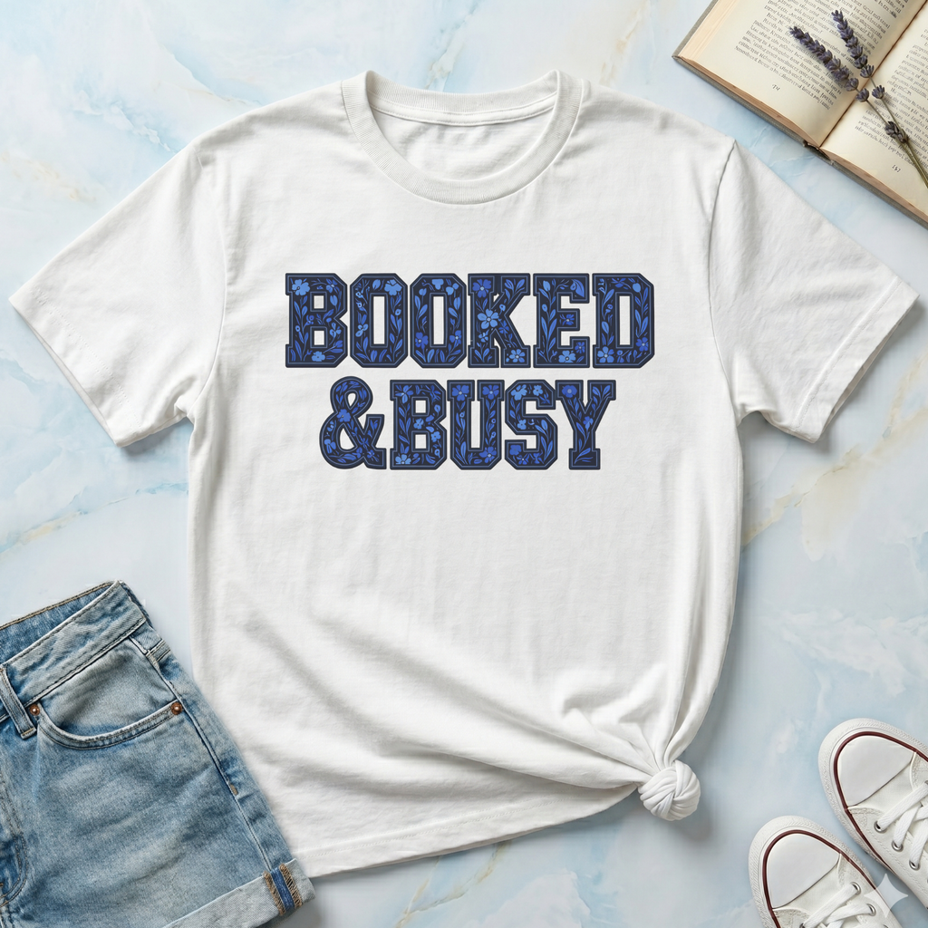 Booked & Busy T-Shirt