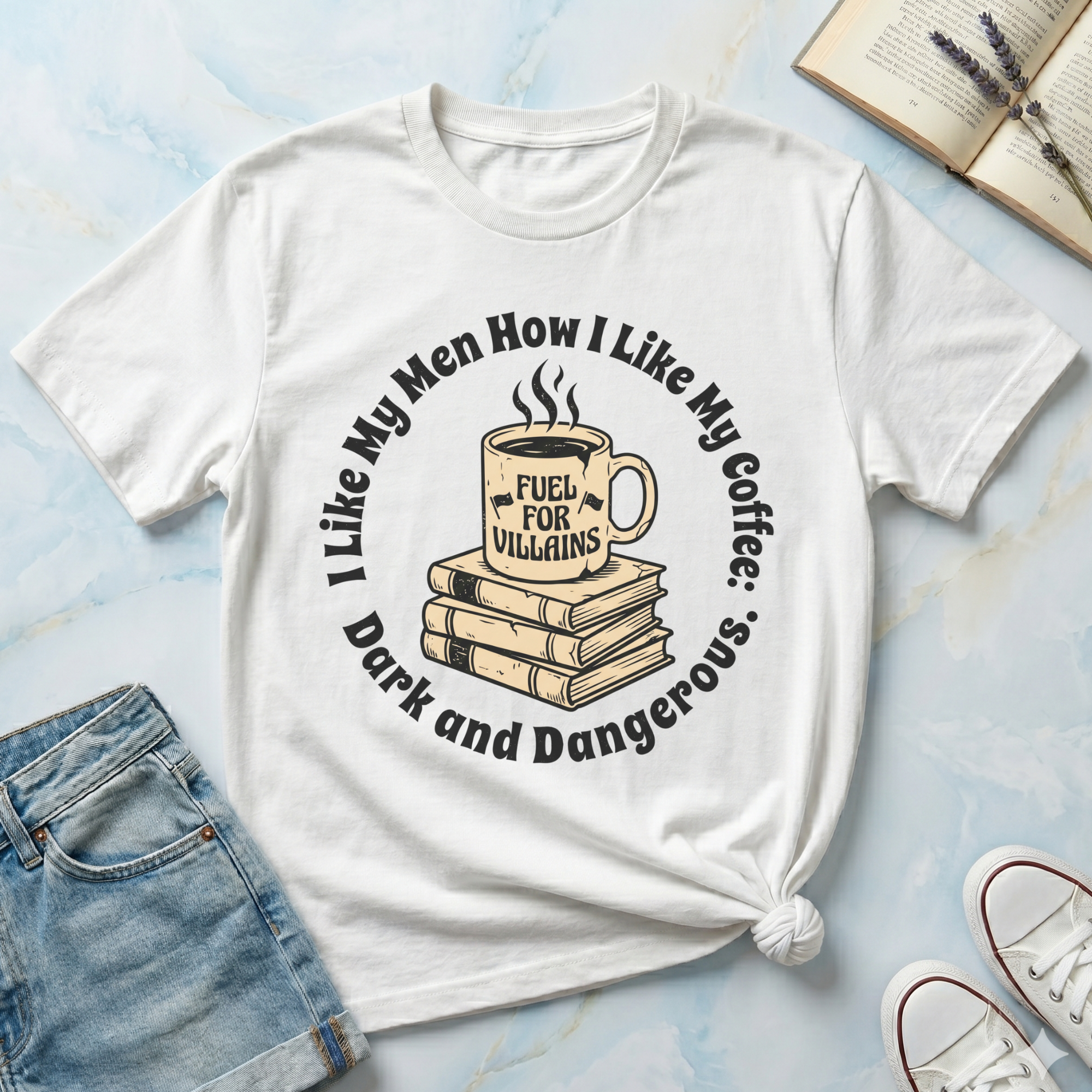 Coffee & Villains T‑Shirt