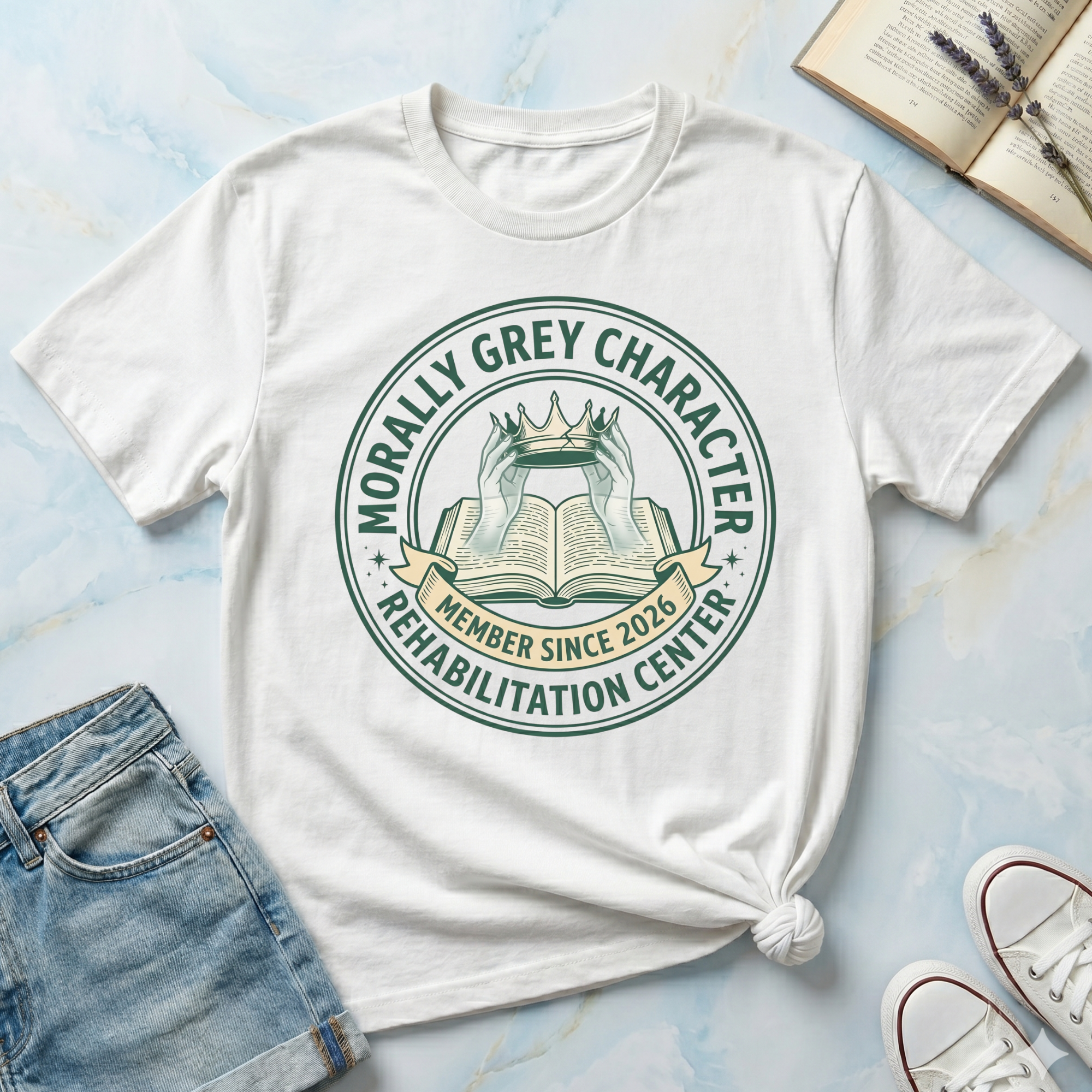Morally Grey Character Rehab Center T-Shirt