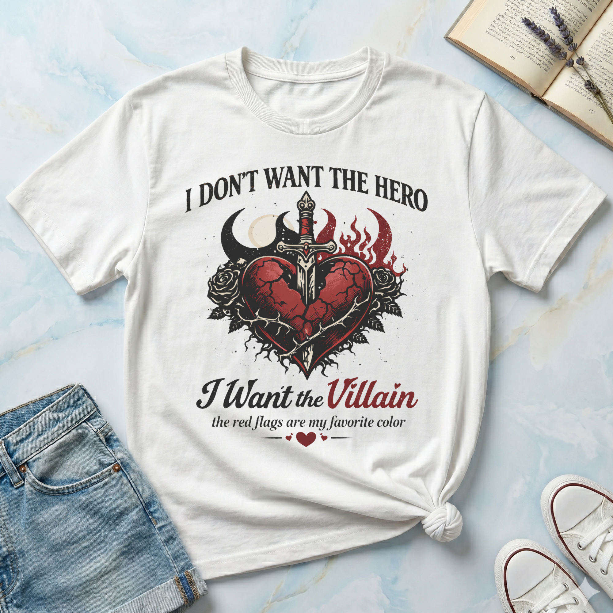 I Don't Want the Hero T-shirt