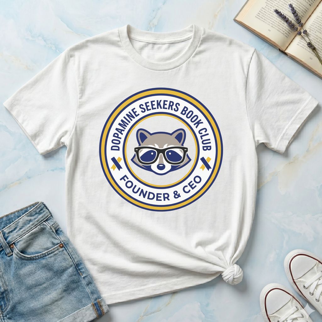 Dopamine Seekers Book Club T-Shirt